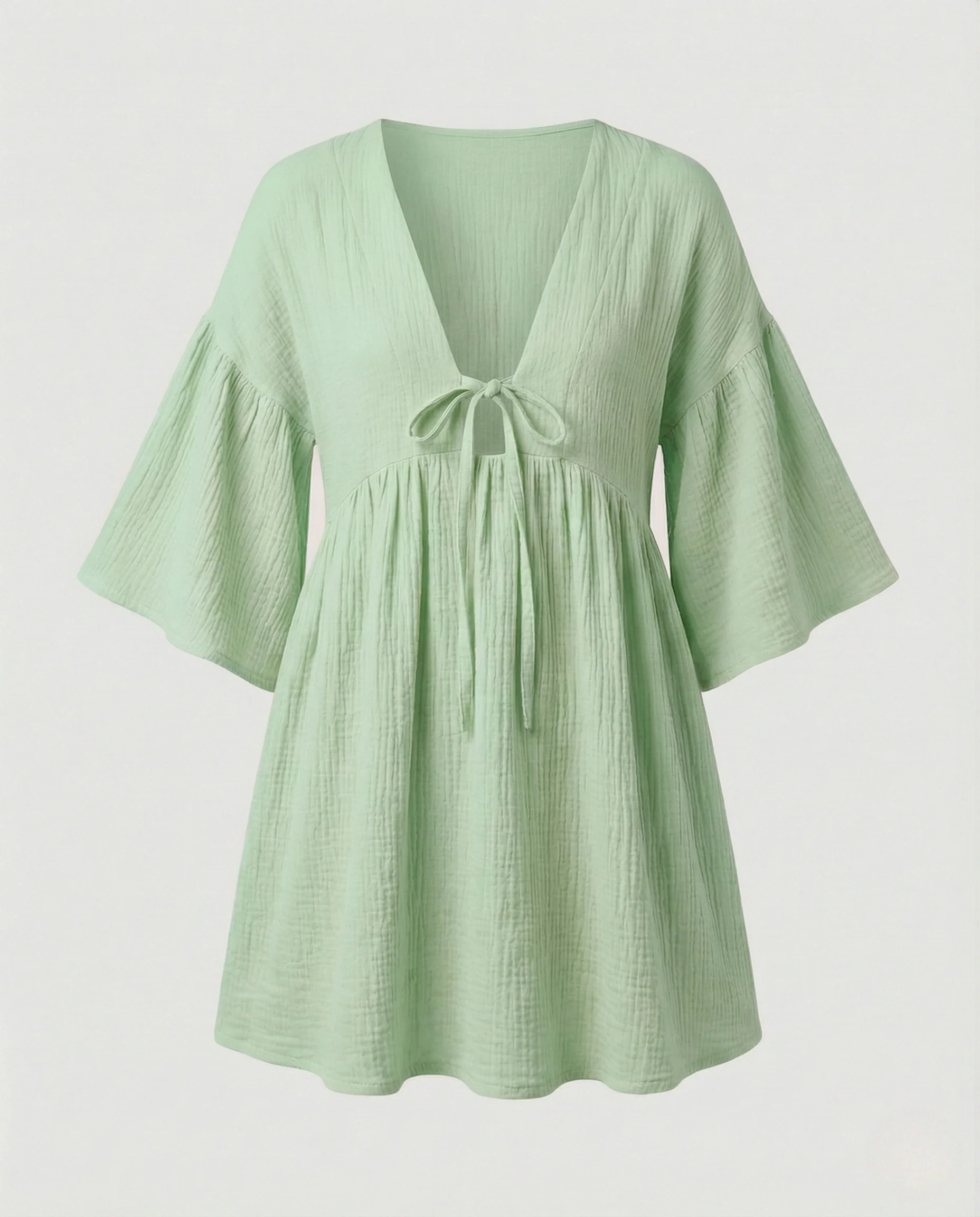 Maxikleid Sommer Damen Volantrock - Image 7