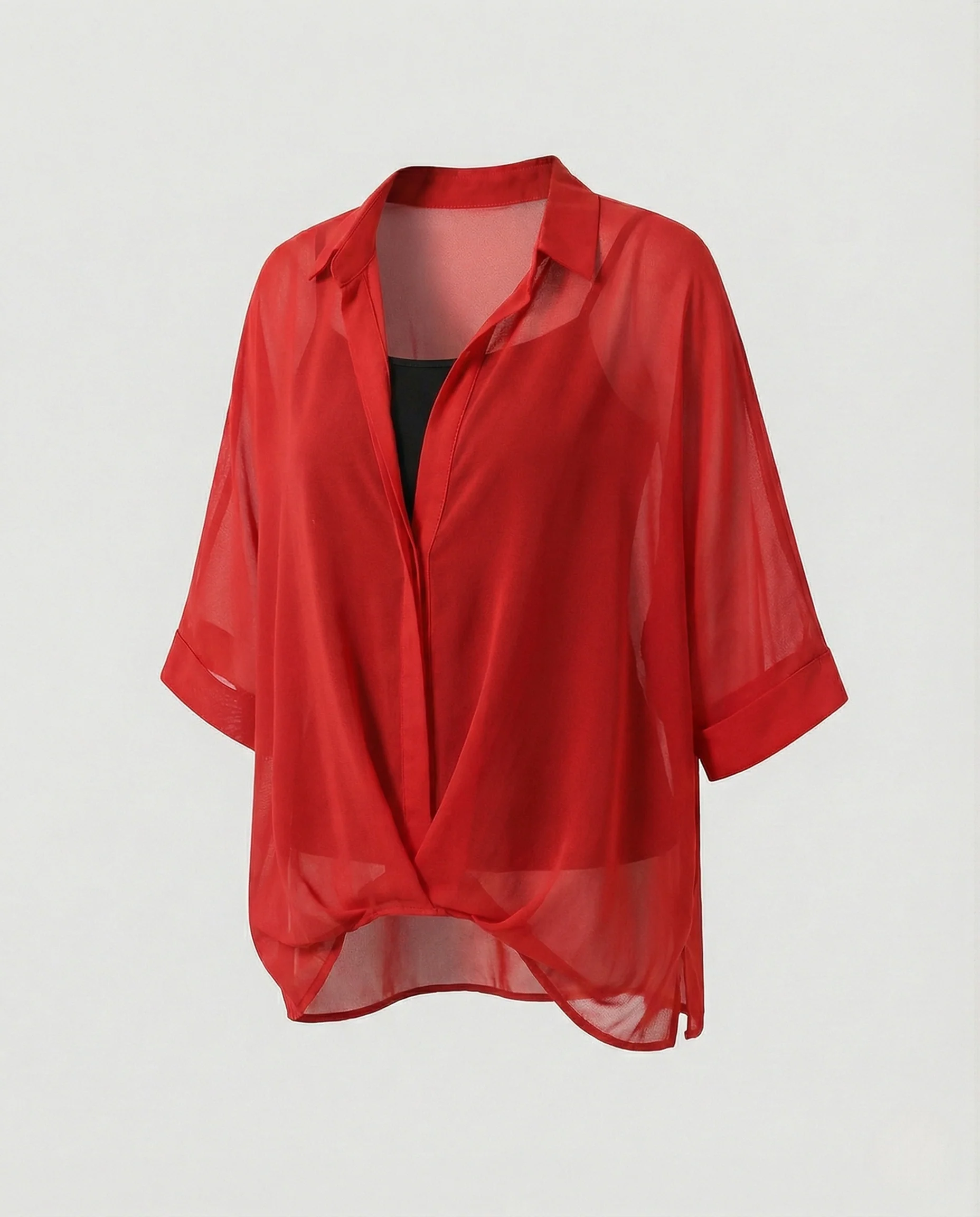 Damen Zebrabluse im Kurzschnitt - Image 8