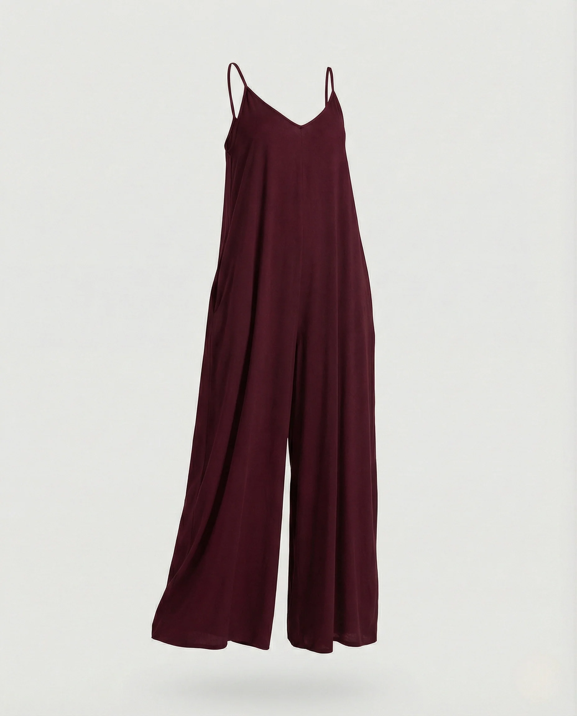 Damen Maxi-Overall mit Spaghettiträgern und Taschen - Image 6