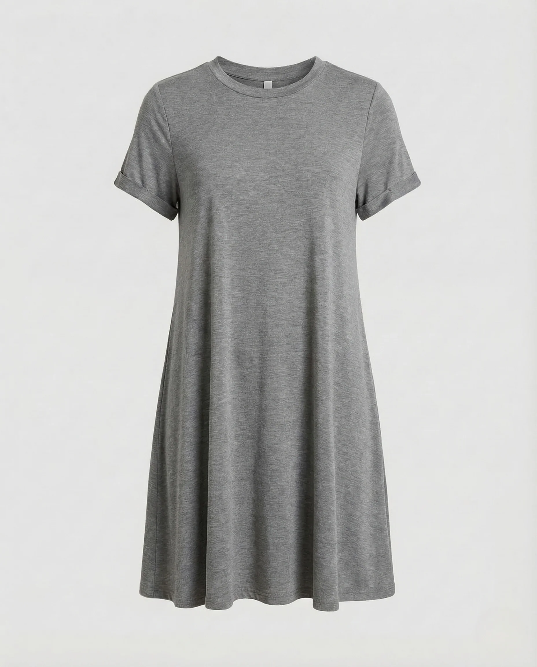 Damen Freizeitkleid A Linie Kurzarm - Image 9