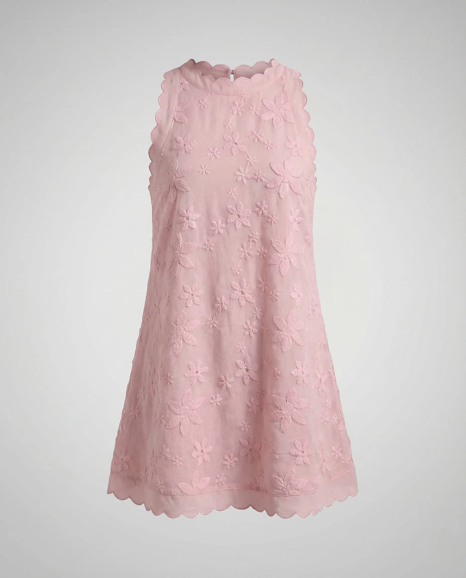 Damen A Linie Sommerkleid Stickerei - Image 5