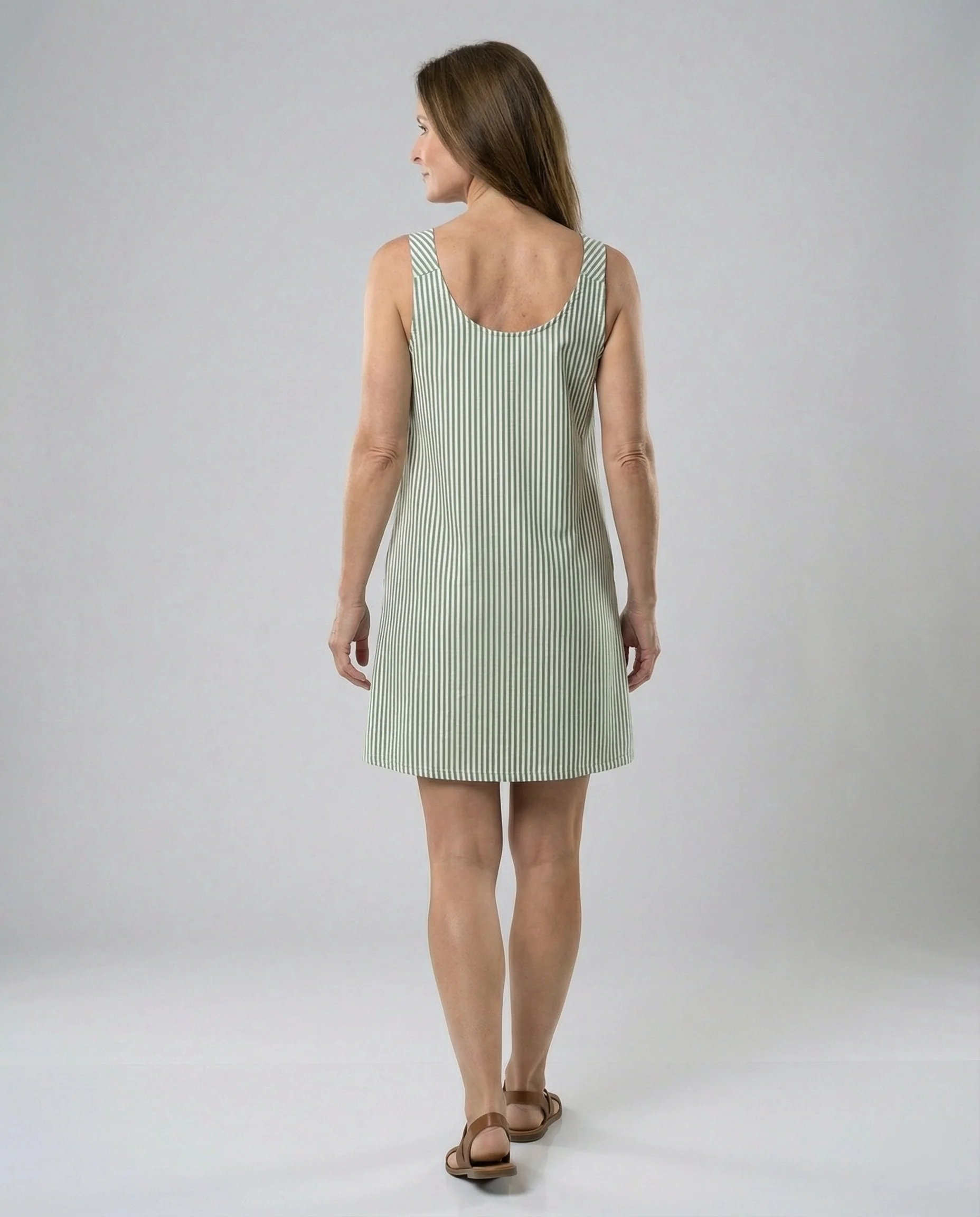 A-Linien Sommerkleid Mit Taschen Damen - Image 5