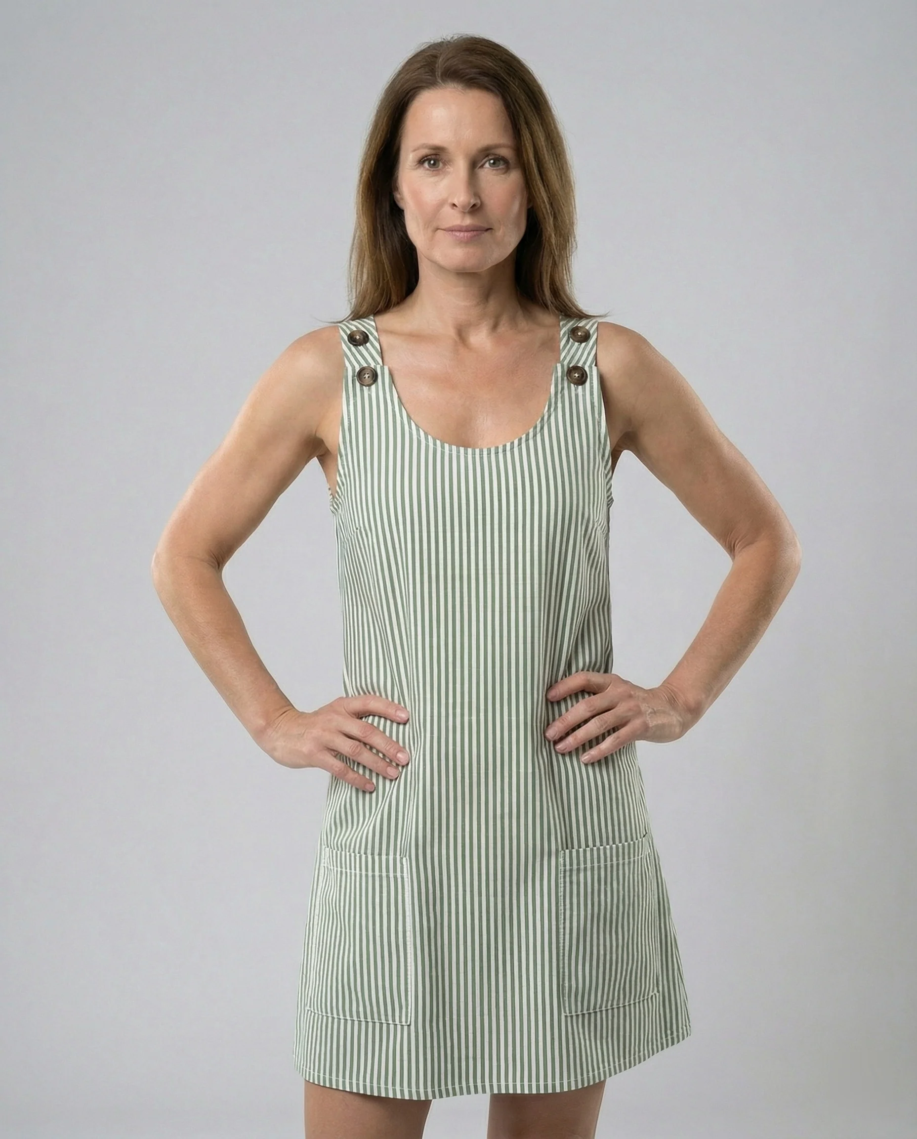 A-Linien Sommerkleid Mit Taschen Damen - Image 8