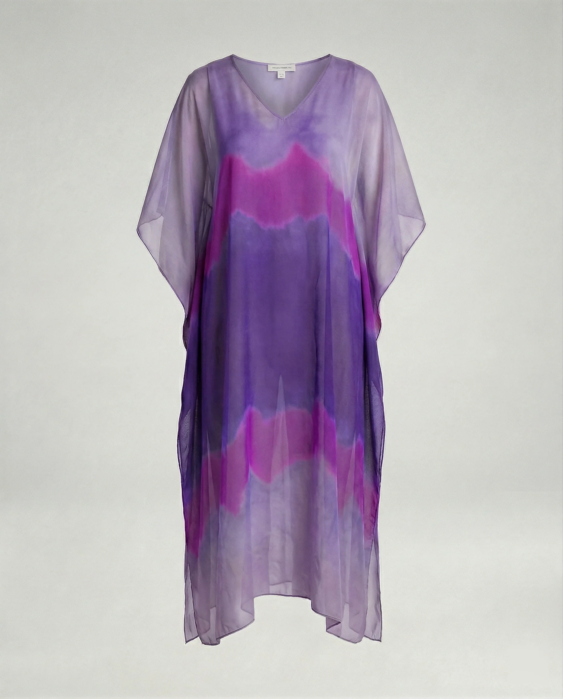 Damen Kaftan Kleid Chiffon V-Ausschnitt - Image 7