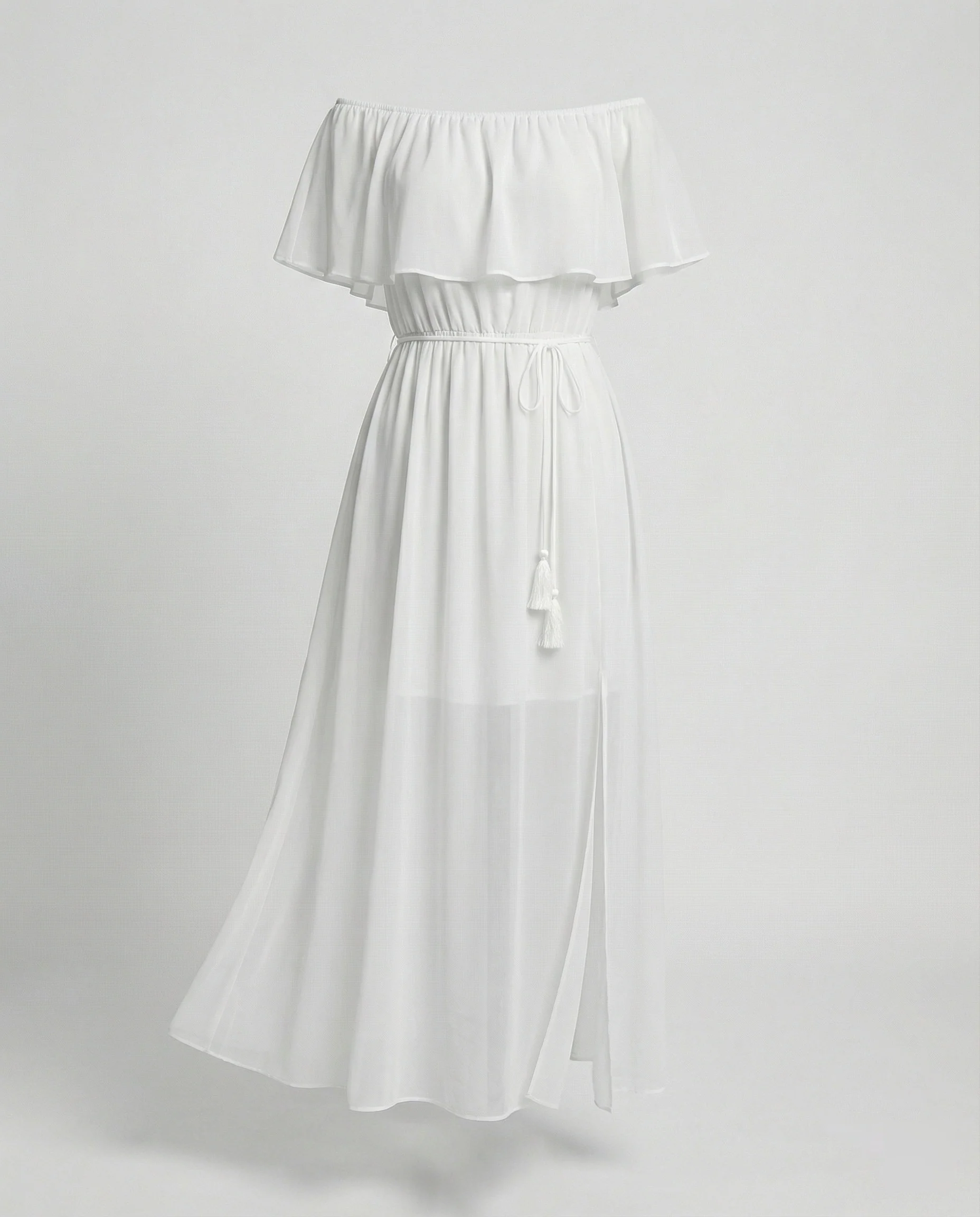 Blumenkleid Maxikleid Sommer Chiffon - Image 5