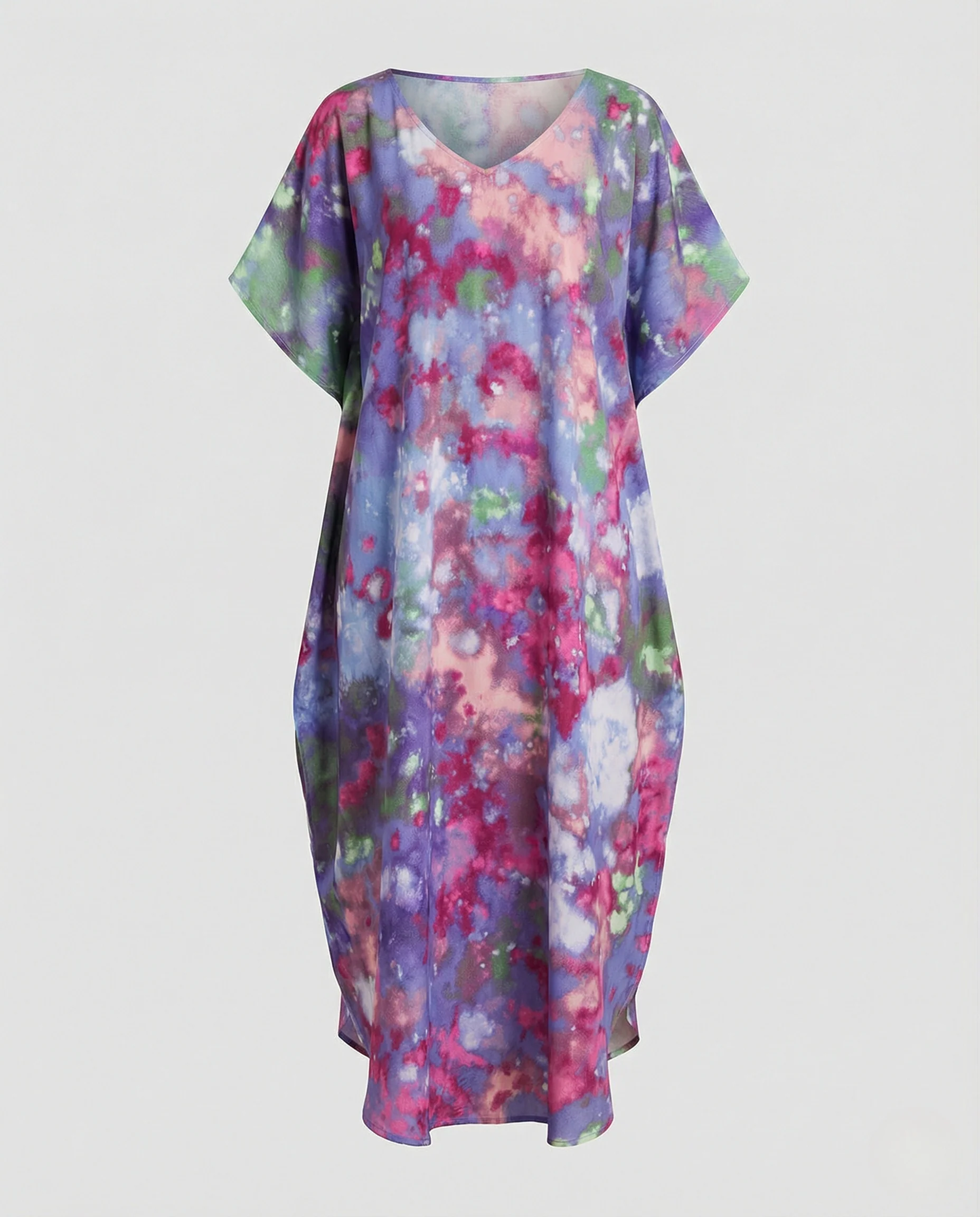 Kaftan Maxikleid Luftig Damen - Image 4