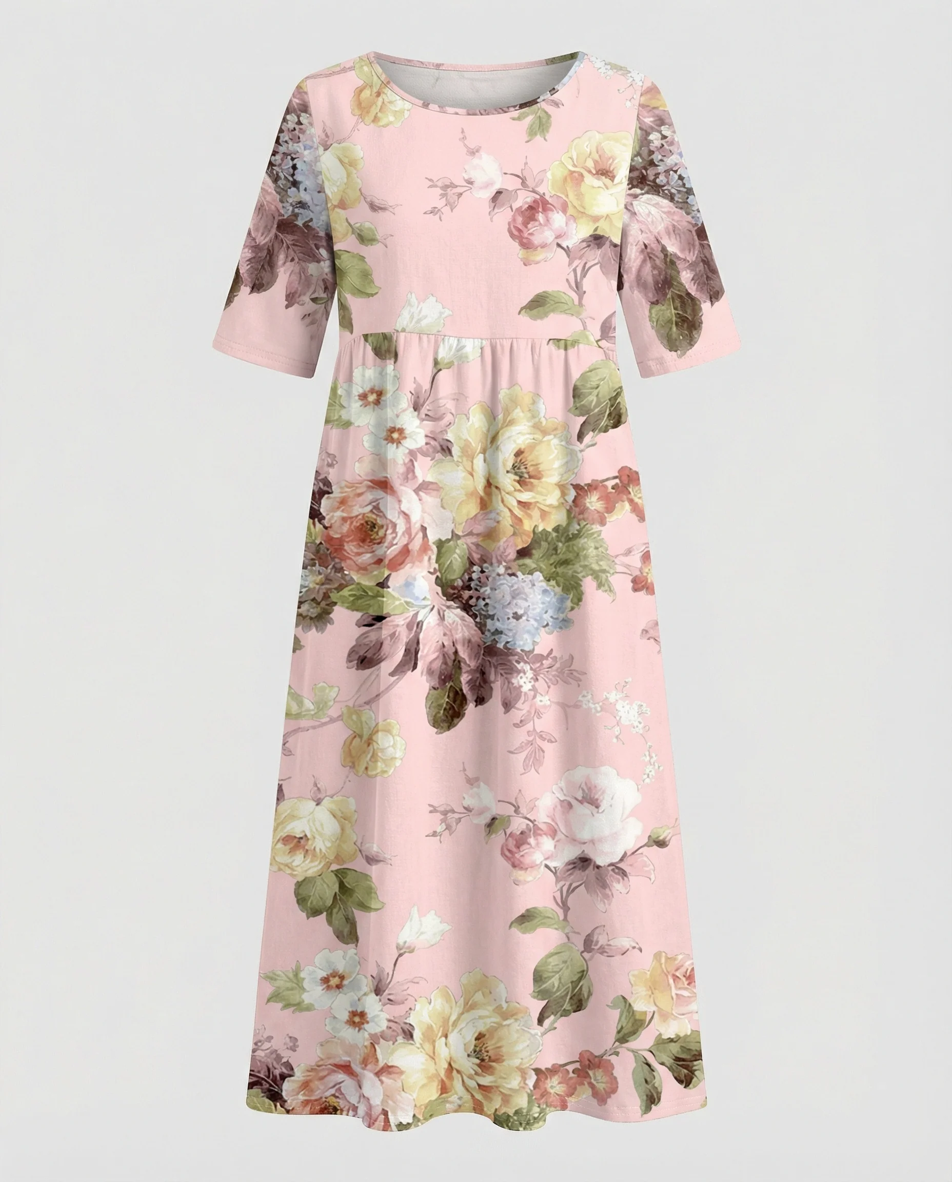 Damen Maxikleid mit Taschen luftig - Image 8