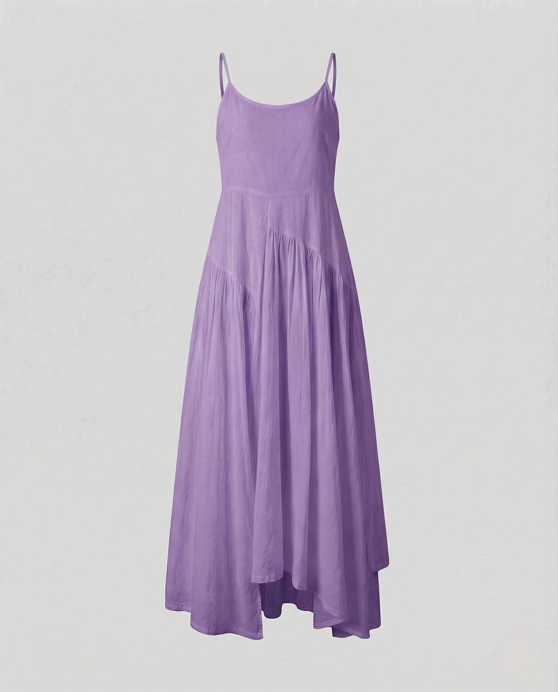 Damen Maxikleid mit Stufen und Taschen - Image 6