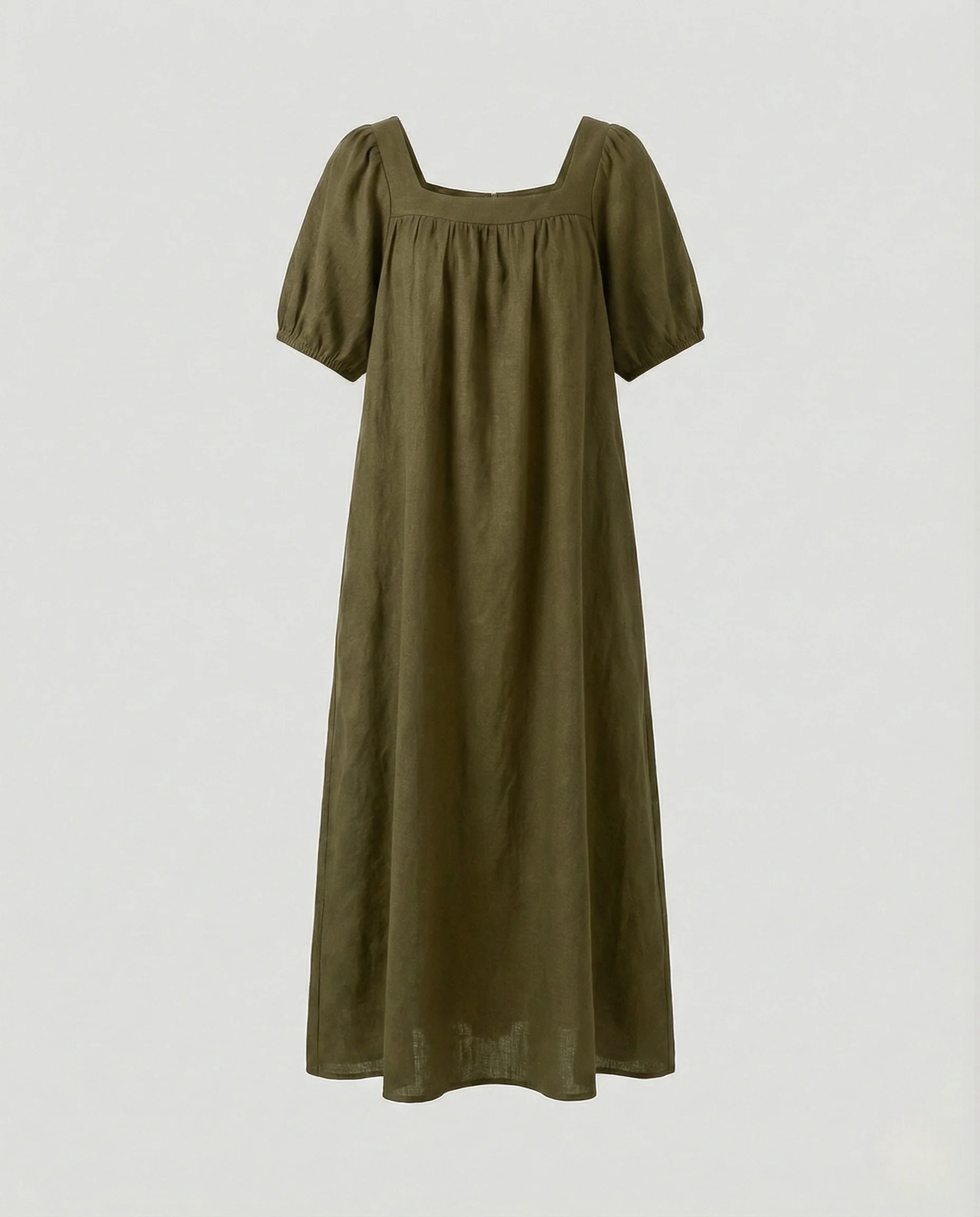 Damen Maxikleid mit Quadratischem Ausschnitt - Image 6