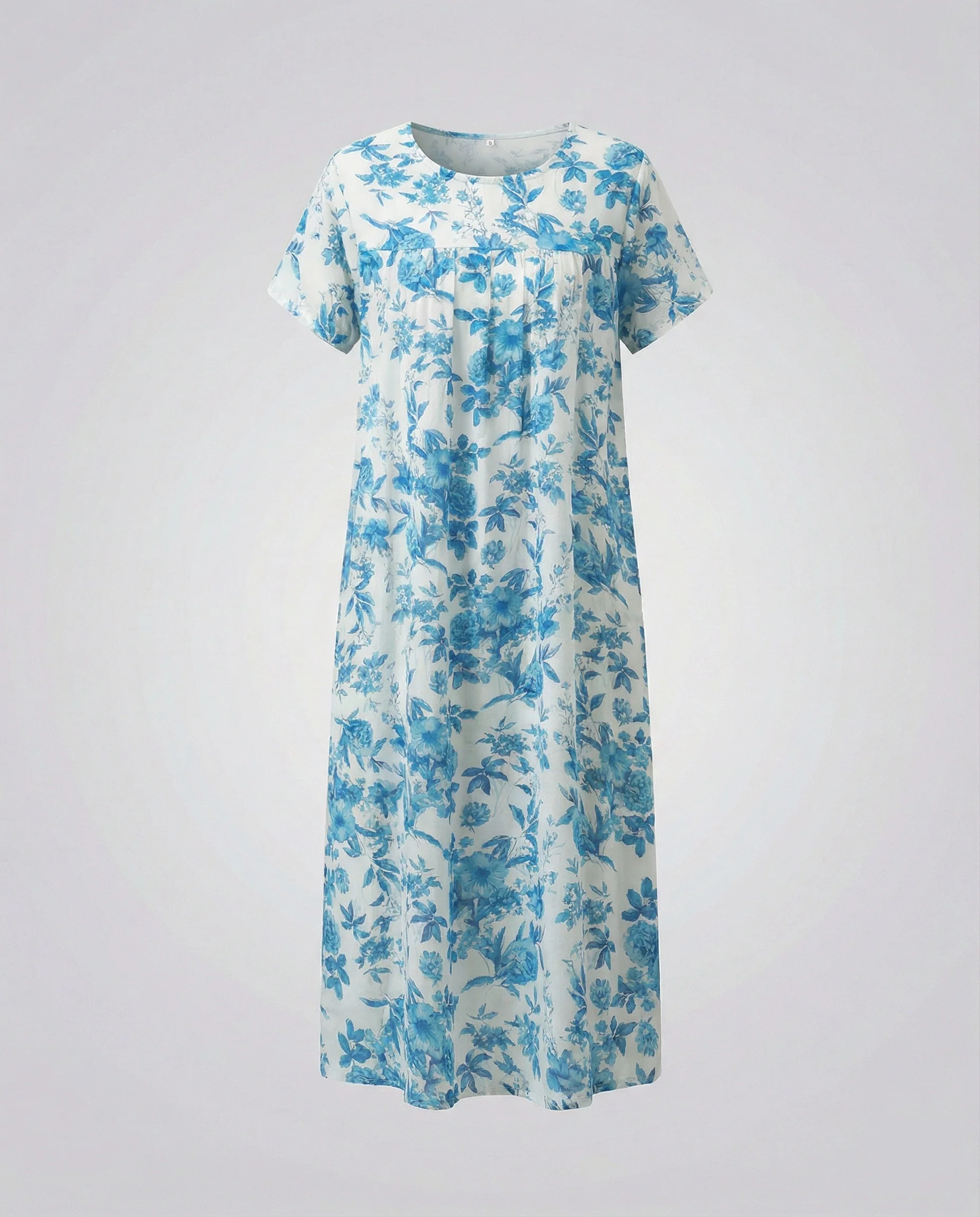 Luftiges Midikleid Damen Mit Taschen - Image 18