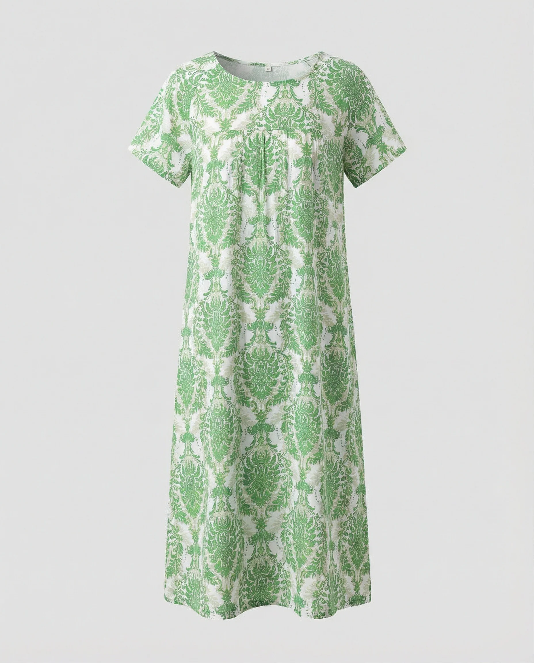 Luftiges Midikleid Damen Mit Taschen - Image 26