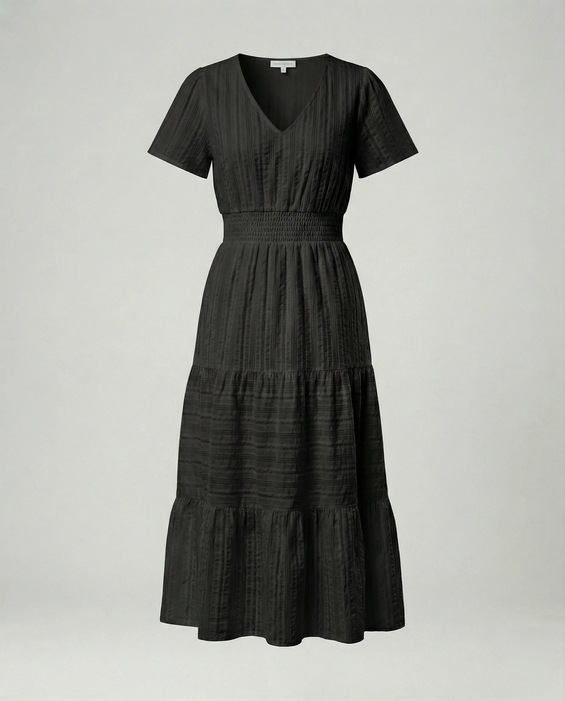 Midikleid Mit Geraffter Taille Damen - Image 10