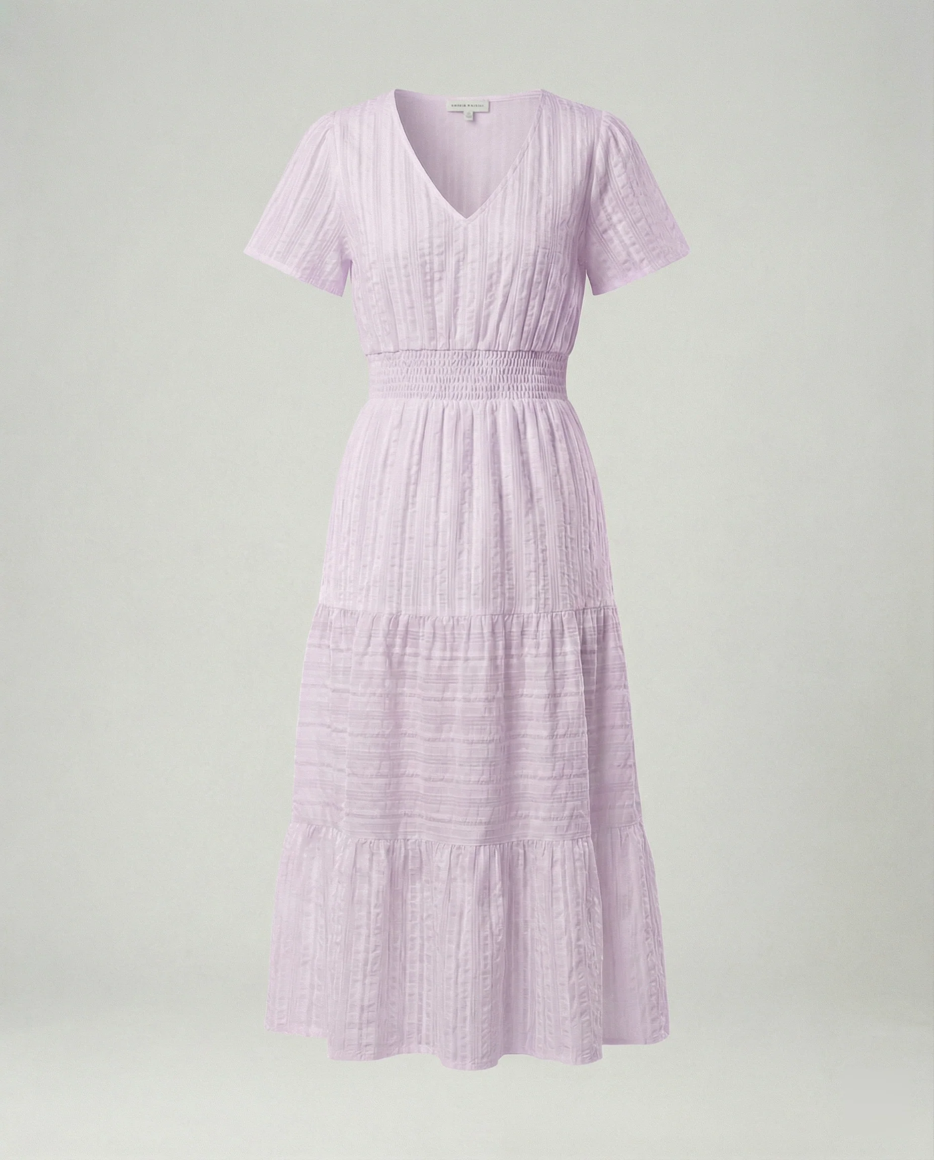 Midikleid Mit Geraffter Taille Damen - Image 5