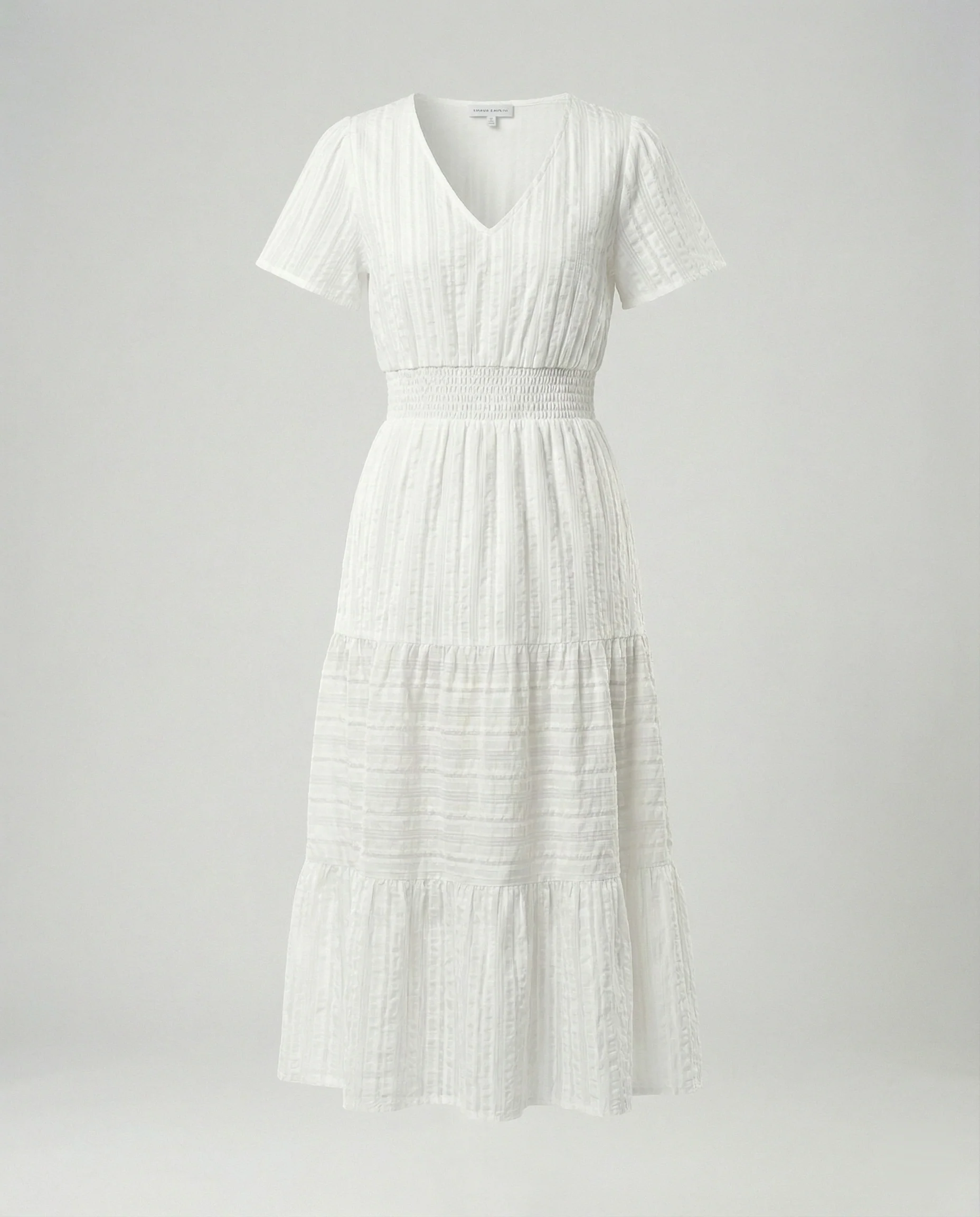 Midikleid Mit Geraffter Taille Damen - Image 8