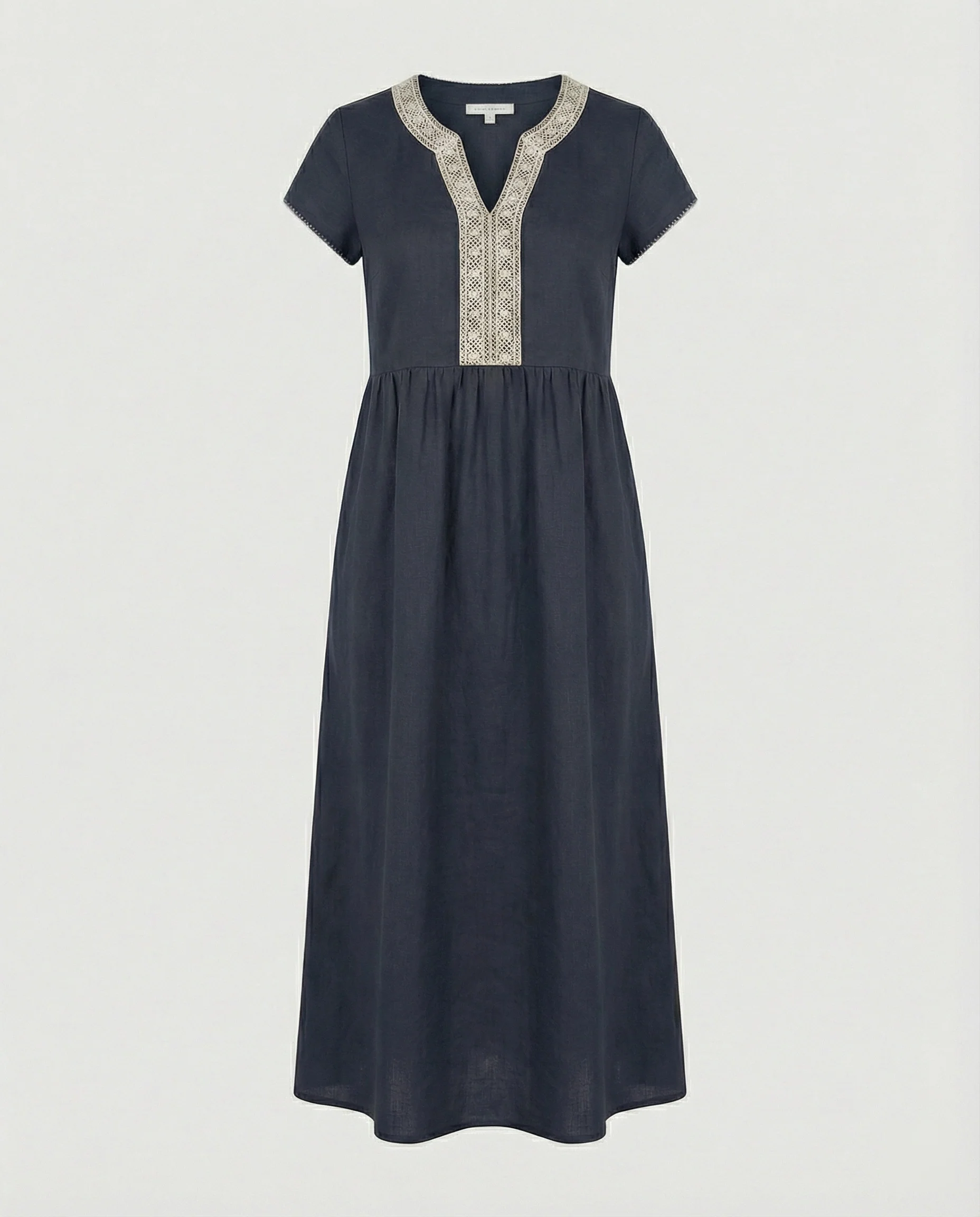 Damen Midikleid Sommer Spitze - Image 10