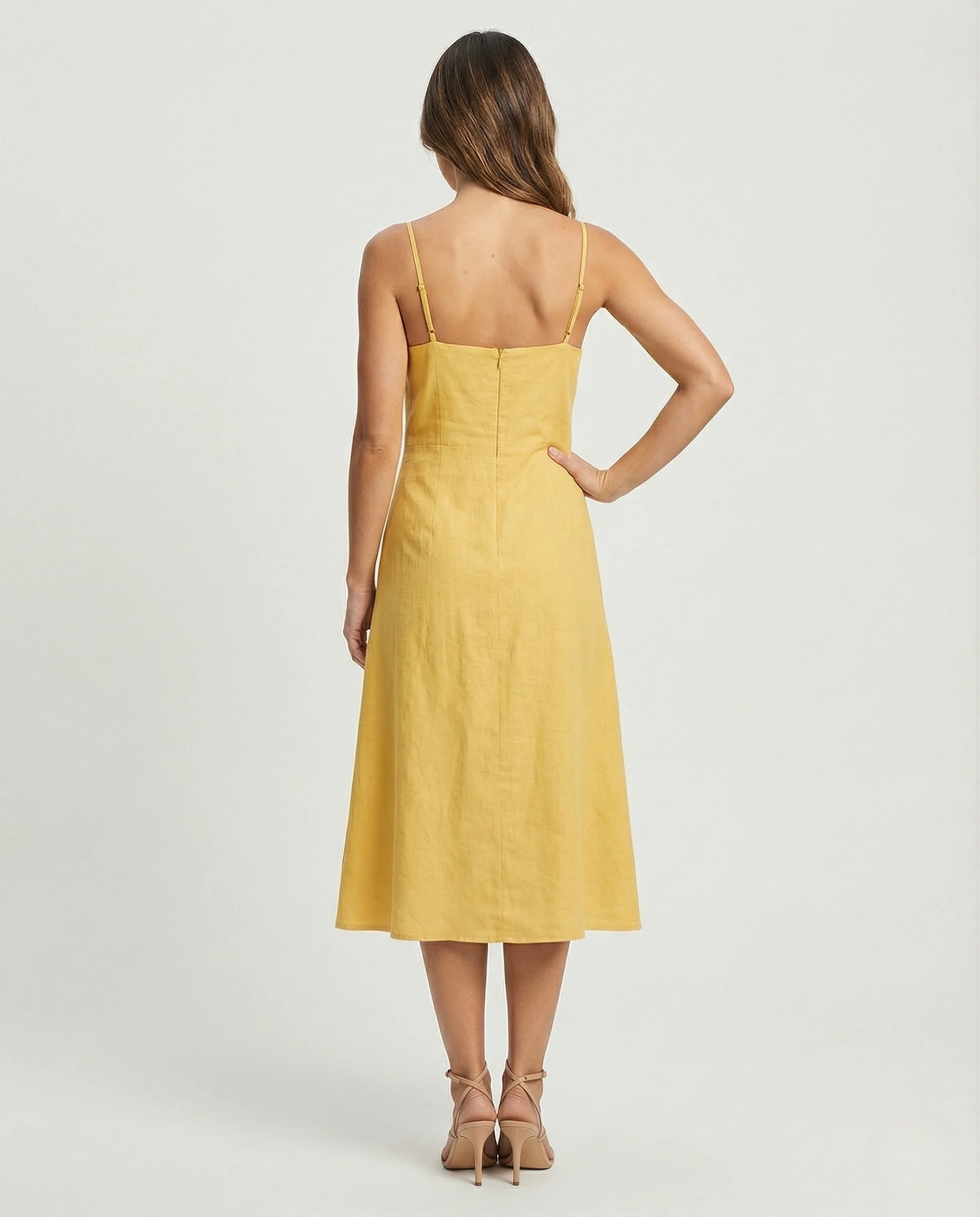 Damen Boho Strandkleid mit Bustier - Image 4