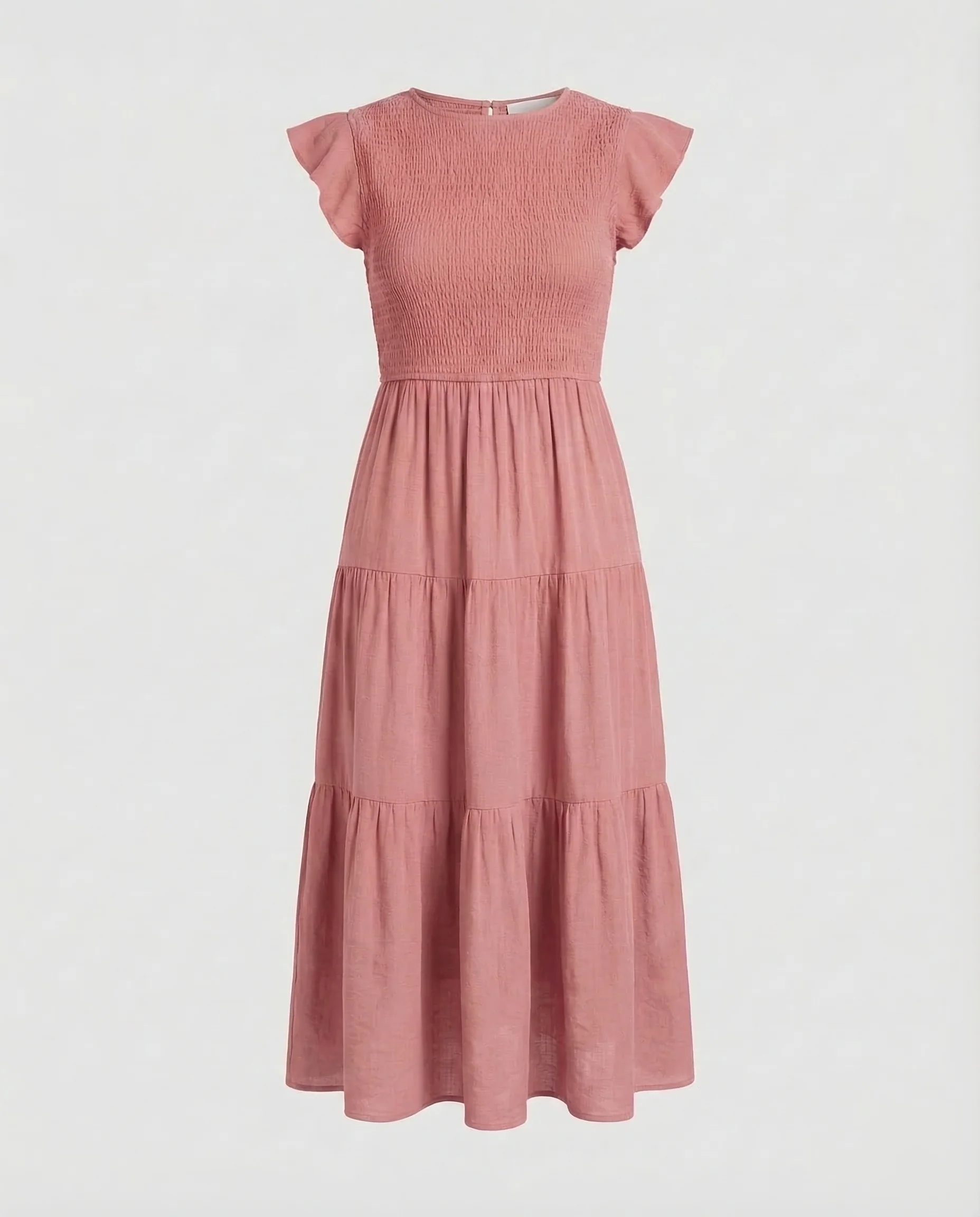 Damen Stufenkleid Volantärmel - Image 8