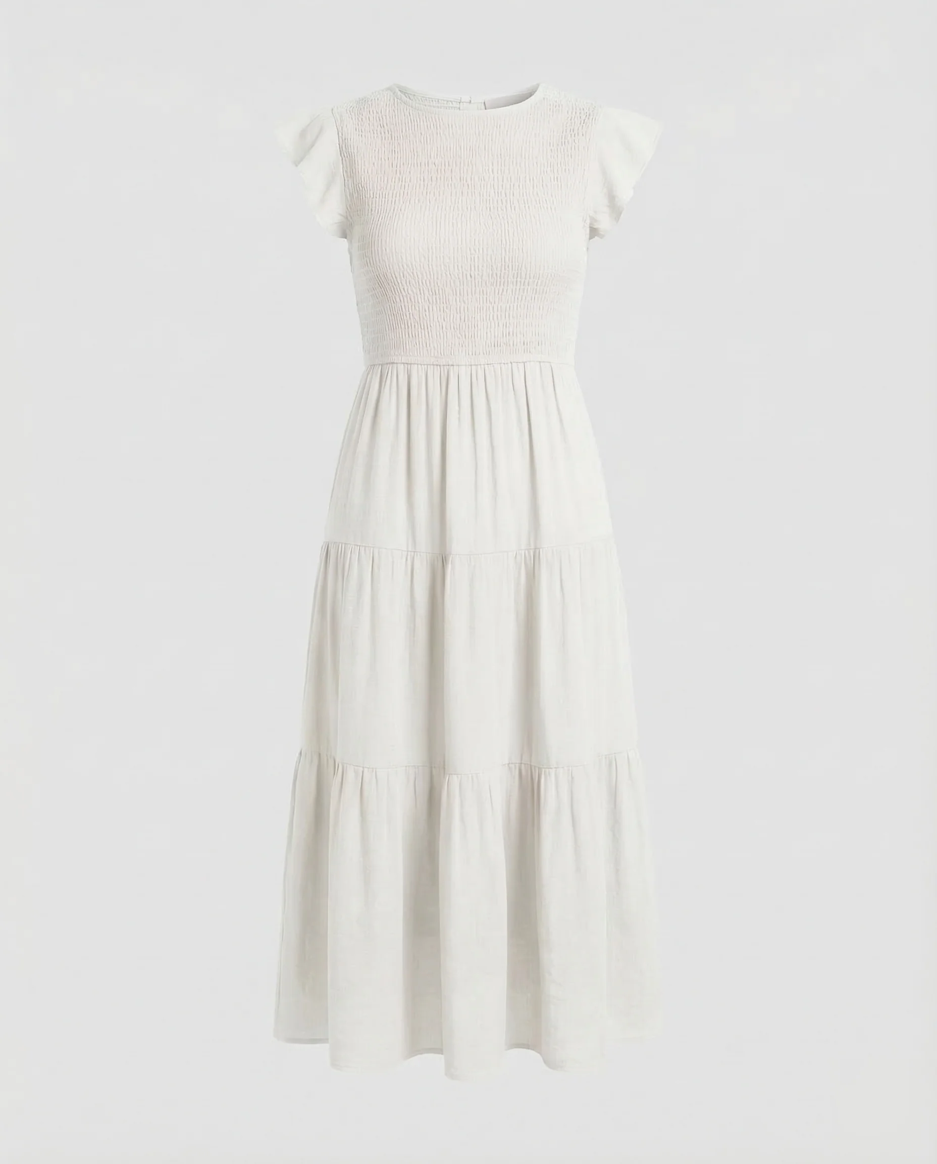 Damen Stufenkleid Volantärmel - Image 9