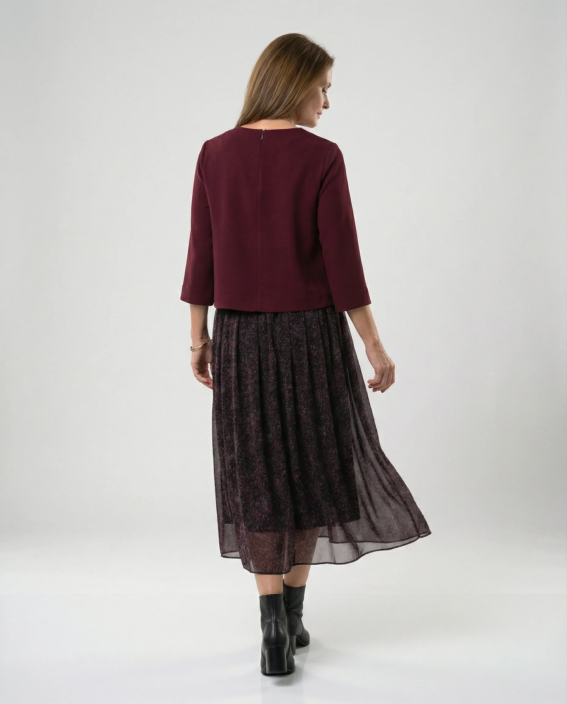 Damen Abendkleid elegant Zweiteiler - Image 3
