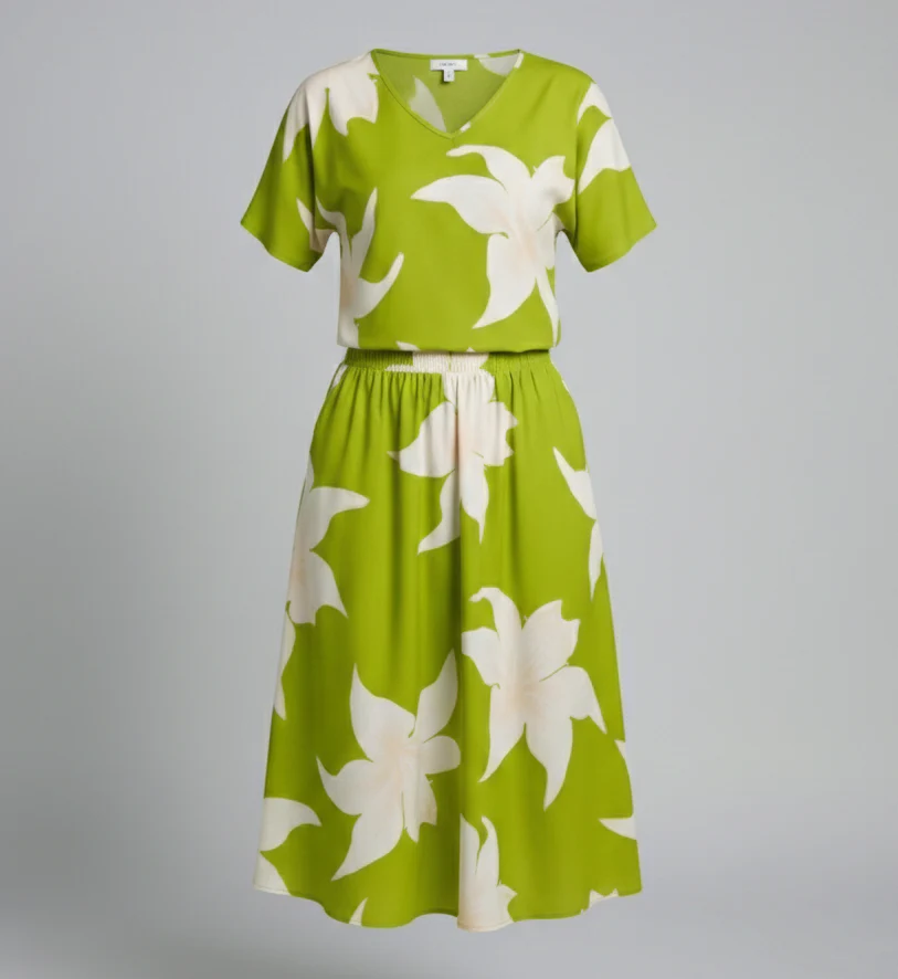 Damen Zweiteiler Set Sommer Floral - Image 5