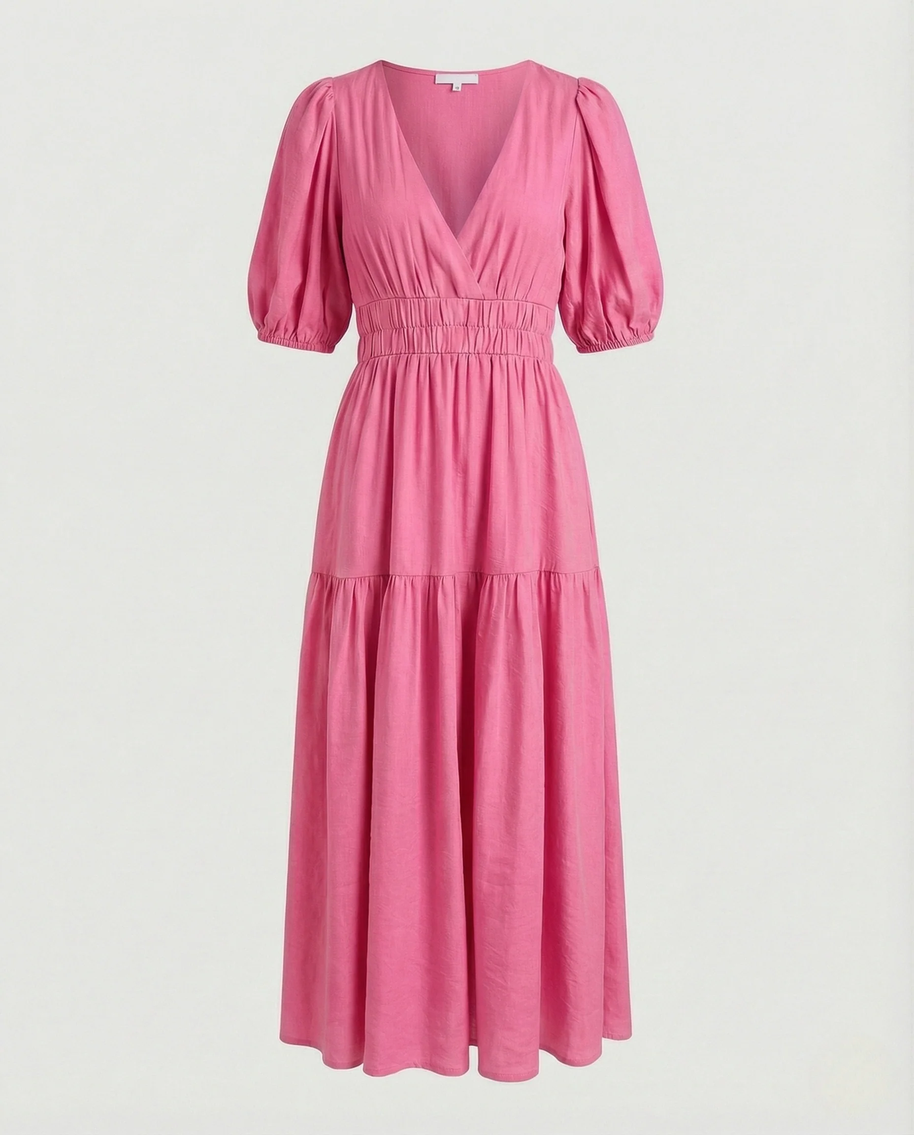 Maxikleid Damen Hemdblusen Stil - Image 10
