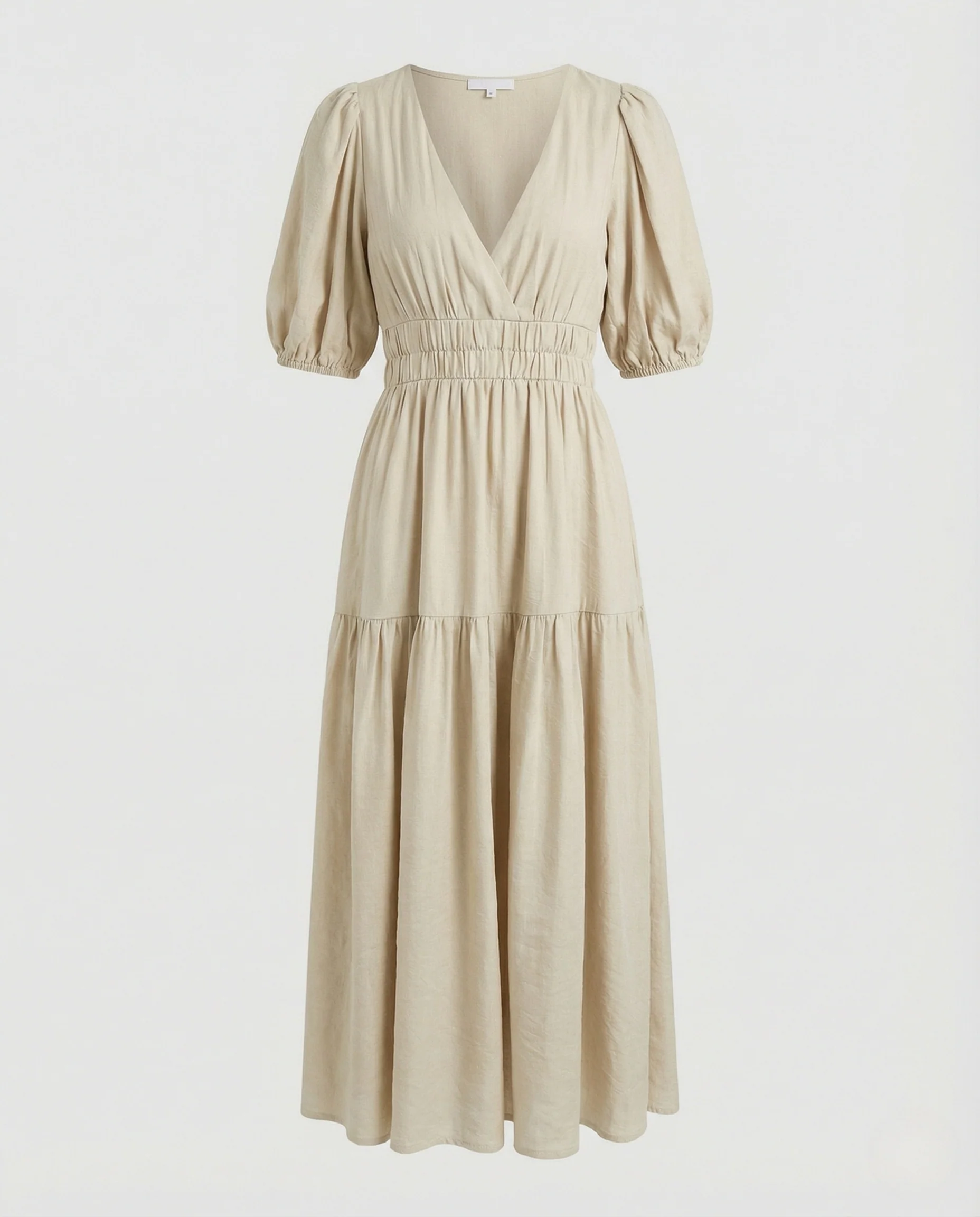 Maxikleid Damen Hemdblusen Stil - Image 5