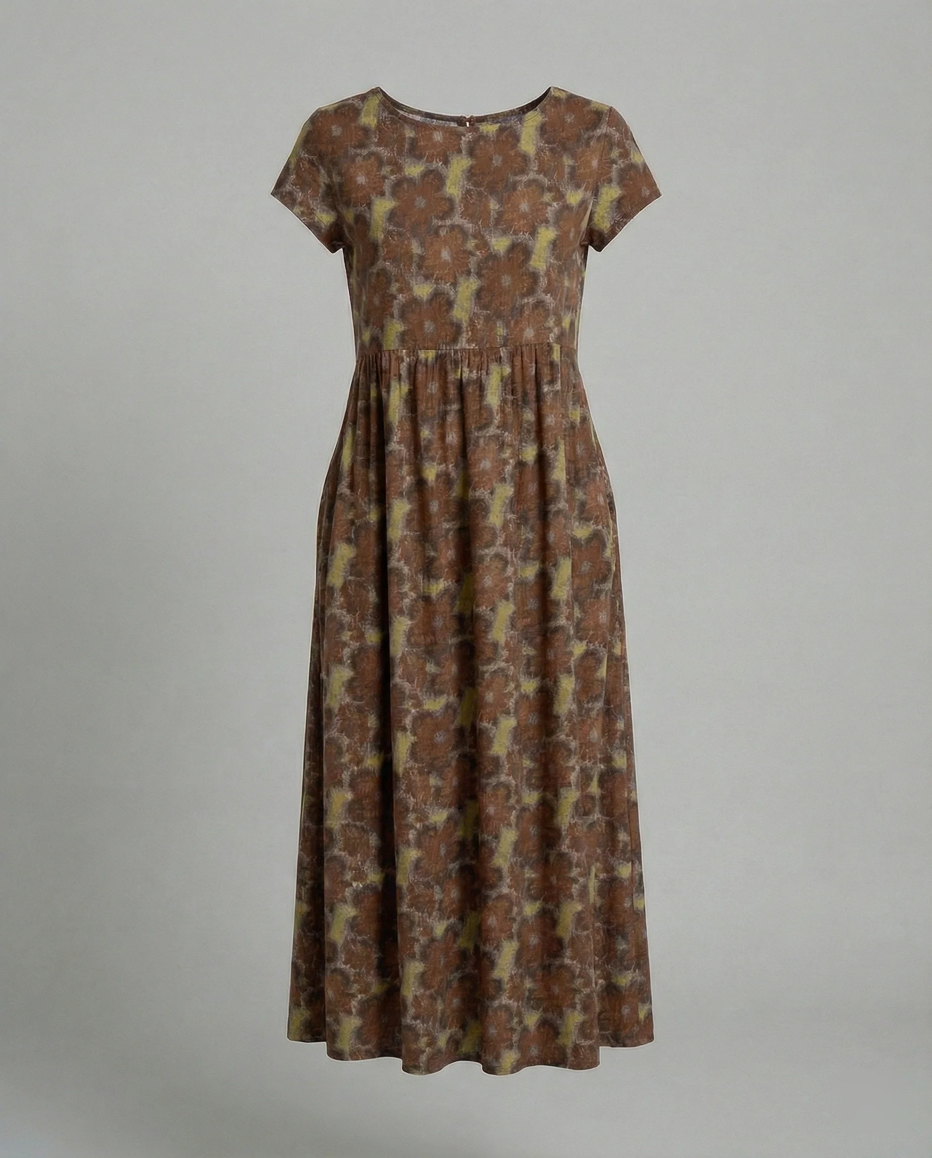 Damen Maxikleid Patchwork A-Linie - Image 10