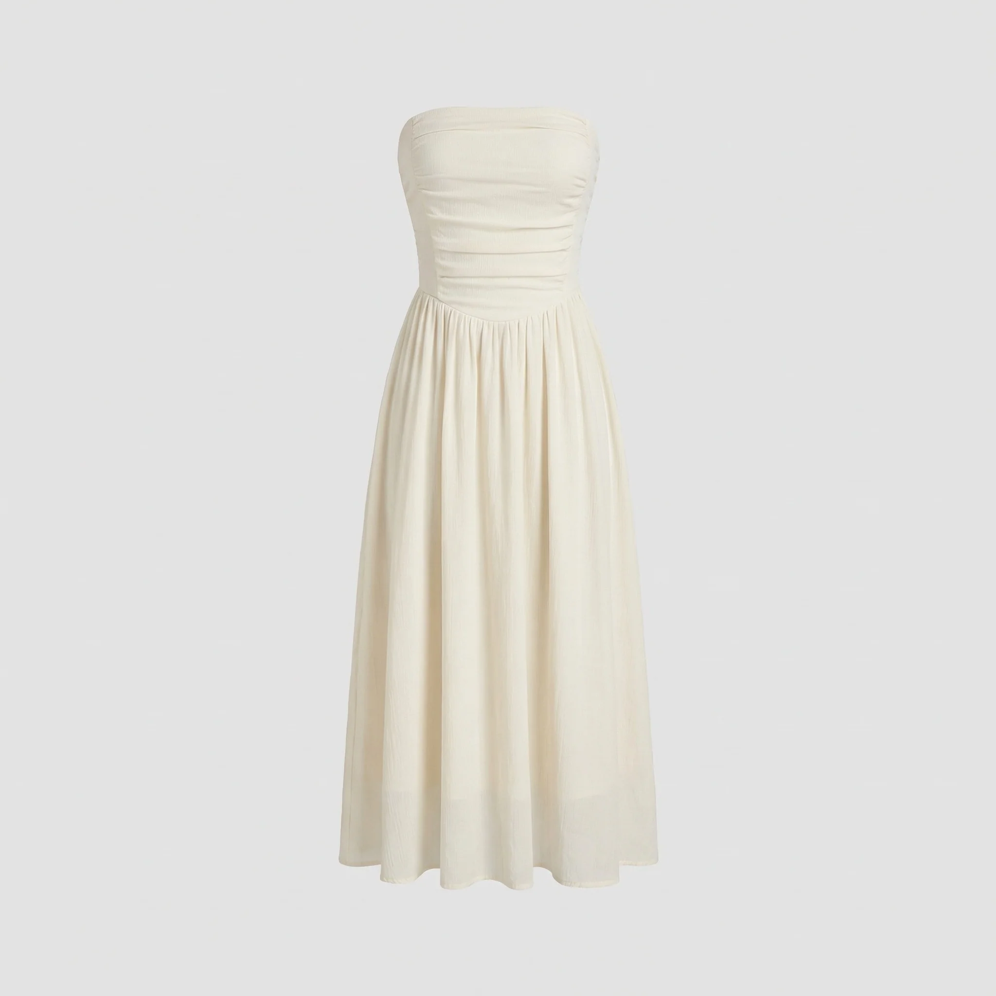 Damen Maxikleid Bustier Spaghettiträger - Image 5