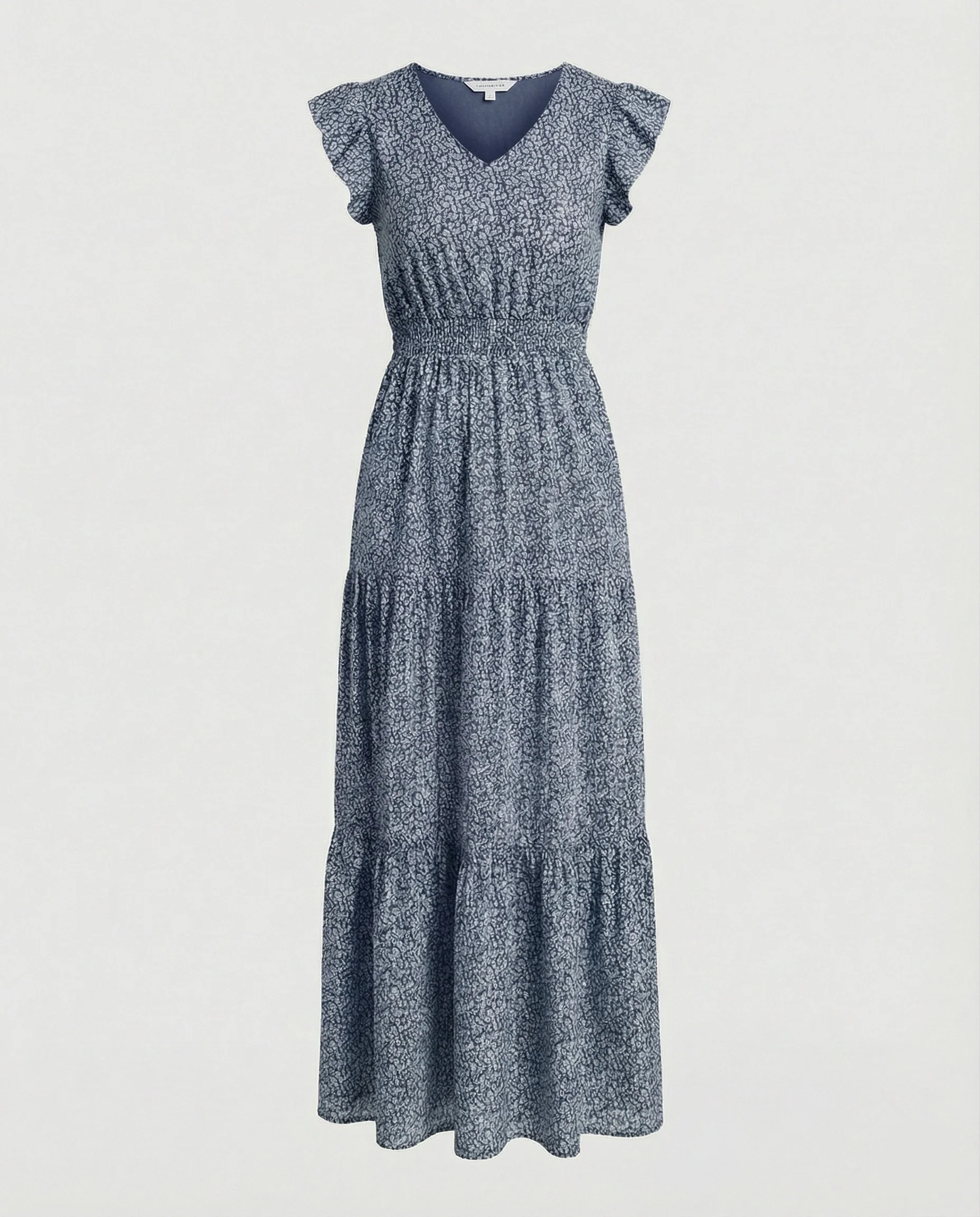 Damen Maxikleid Sommer Smock Oberteil - Image 5