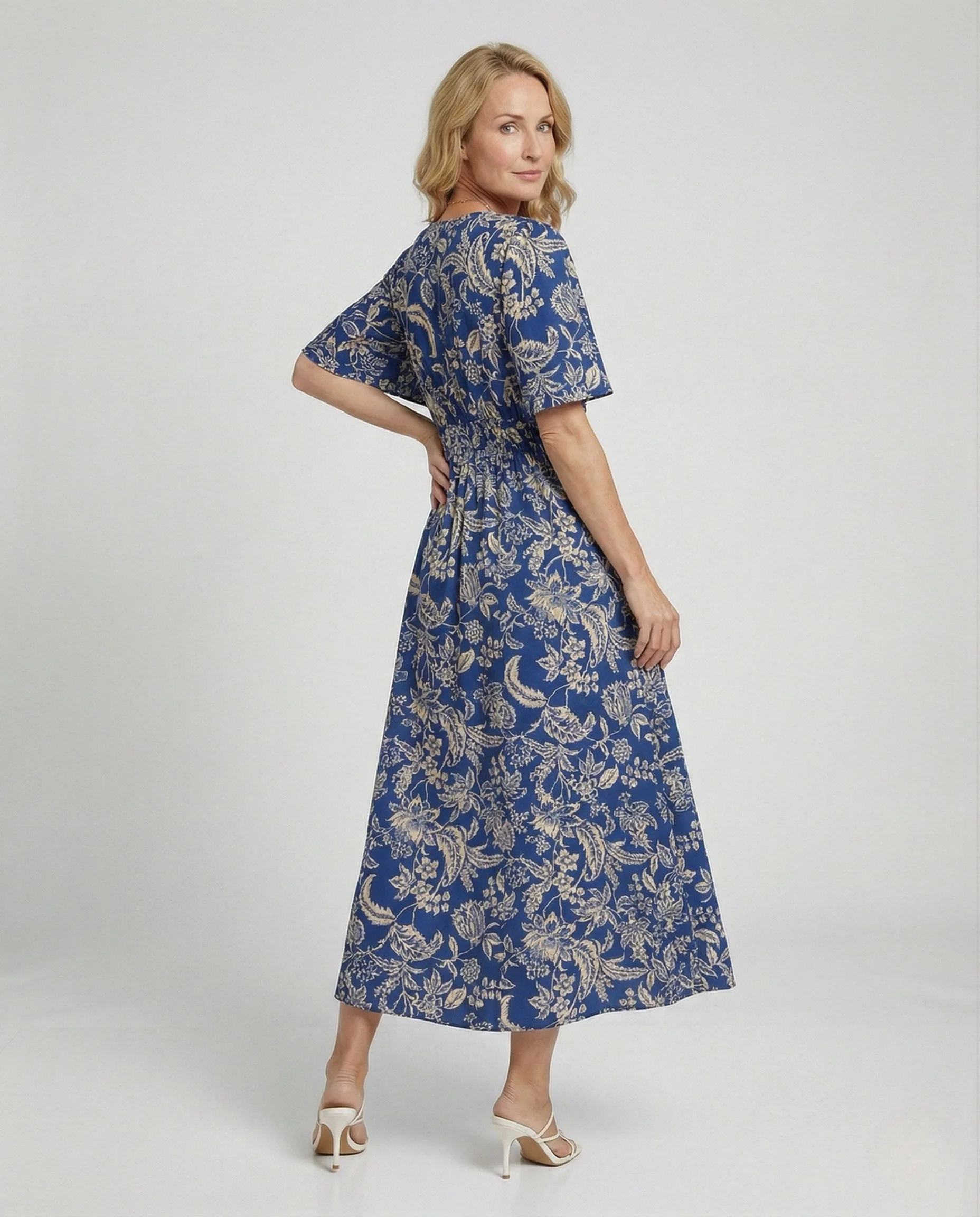 Maxikleid Damen Knotenfront - Image 4