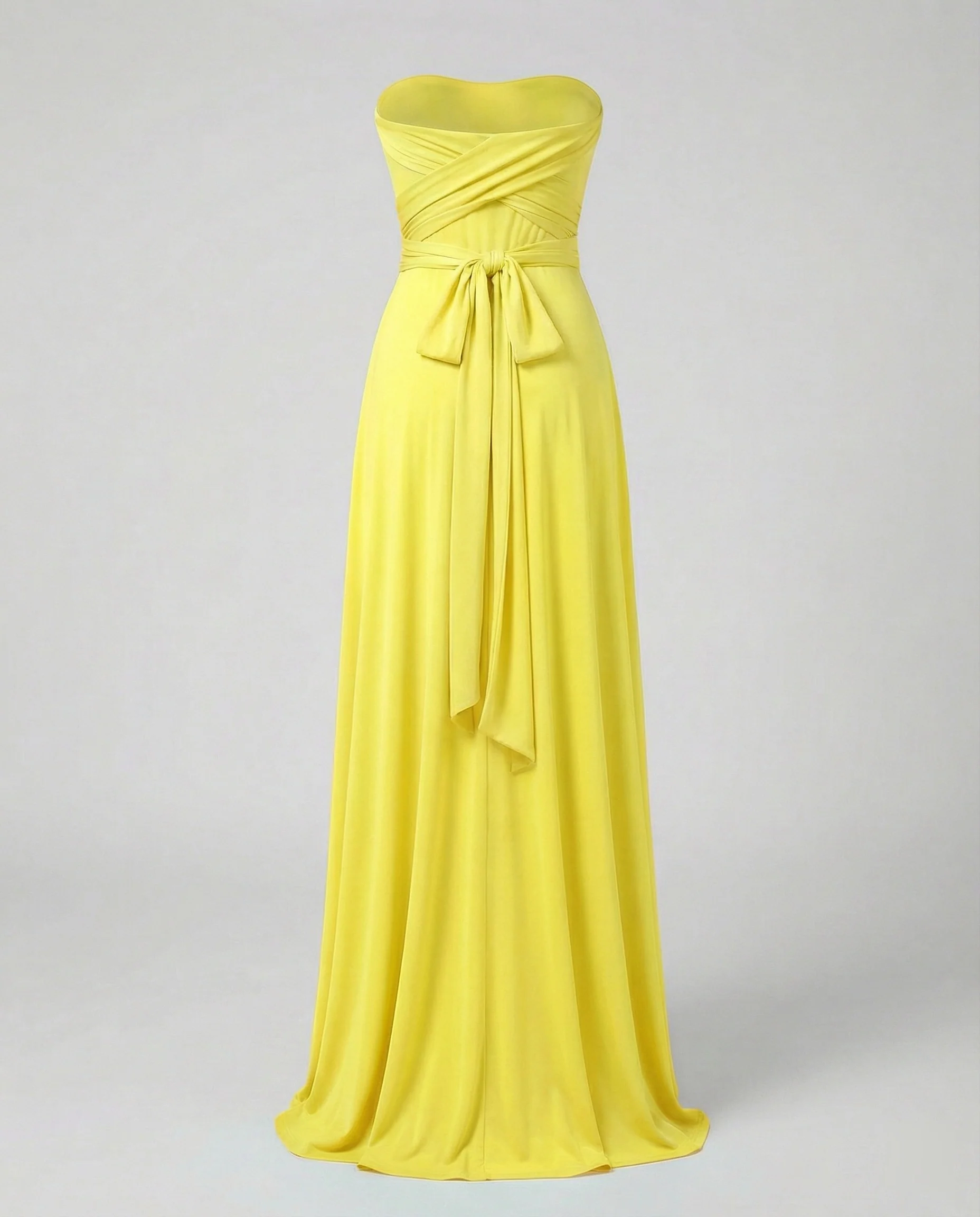 Damen Maxikleid Sommer V-Ausschnitt Empire - Image 14