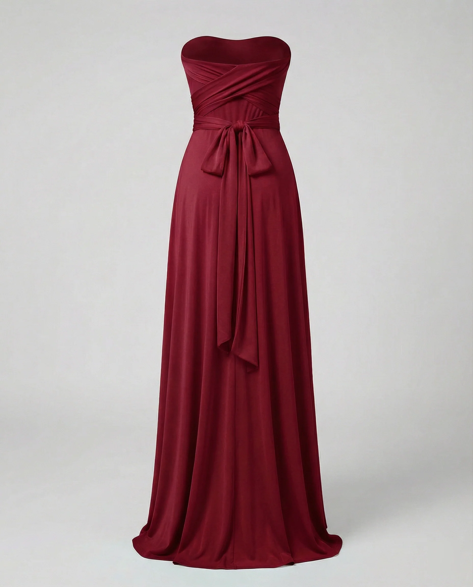 Damen Maxikleid Sommer V-Ausschnitt Empire - Image 19