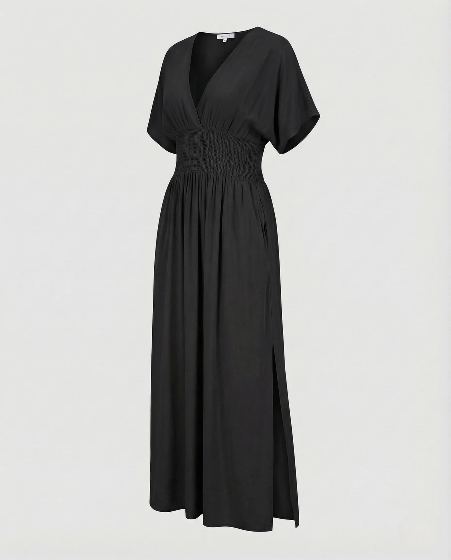 Damen Maxikleid mit gesmokter Taille - Image 6