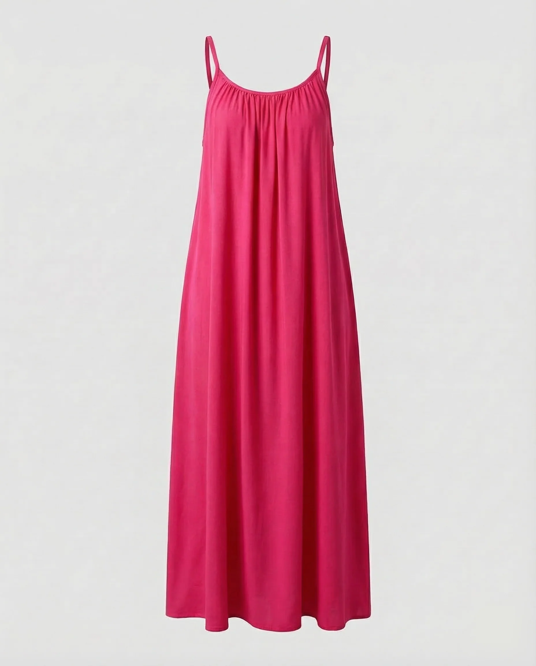 Damen Maxikleid Spaghettiträger Sommer - Image 12