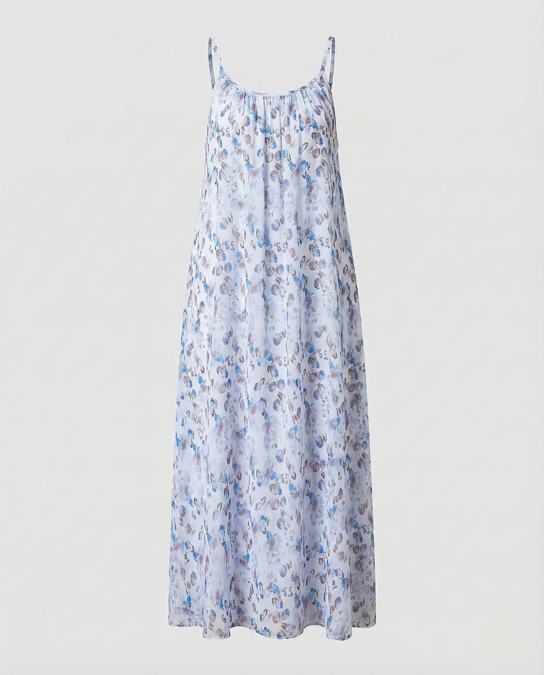Damen Maxikleid Spaghettiträger Sommer - Image 6