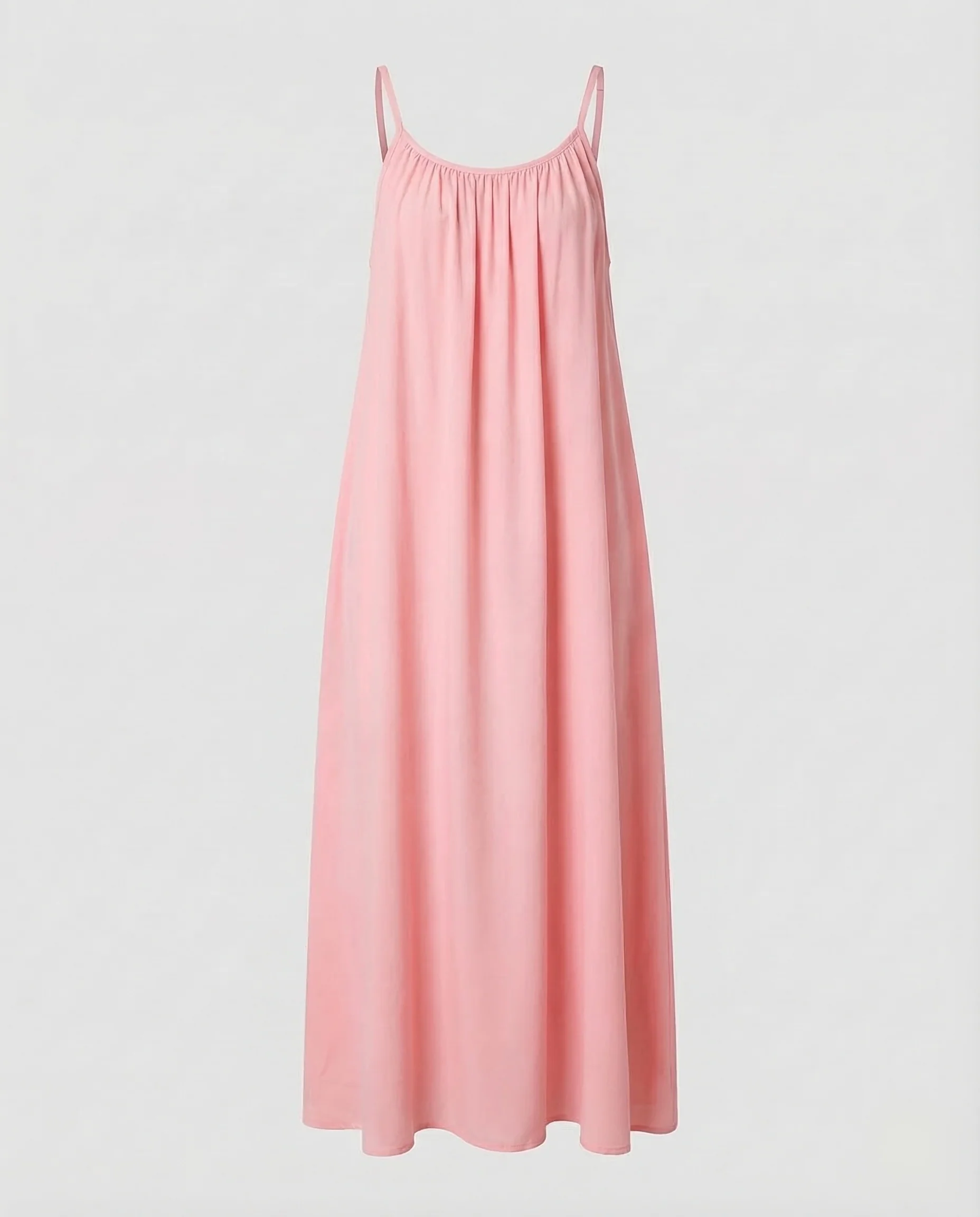 Damen Maxikleid Spaghettiträger Sommer - Image 9