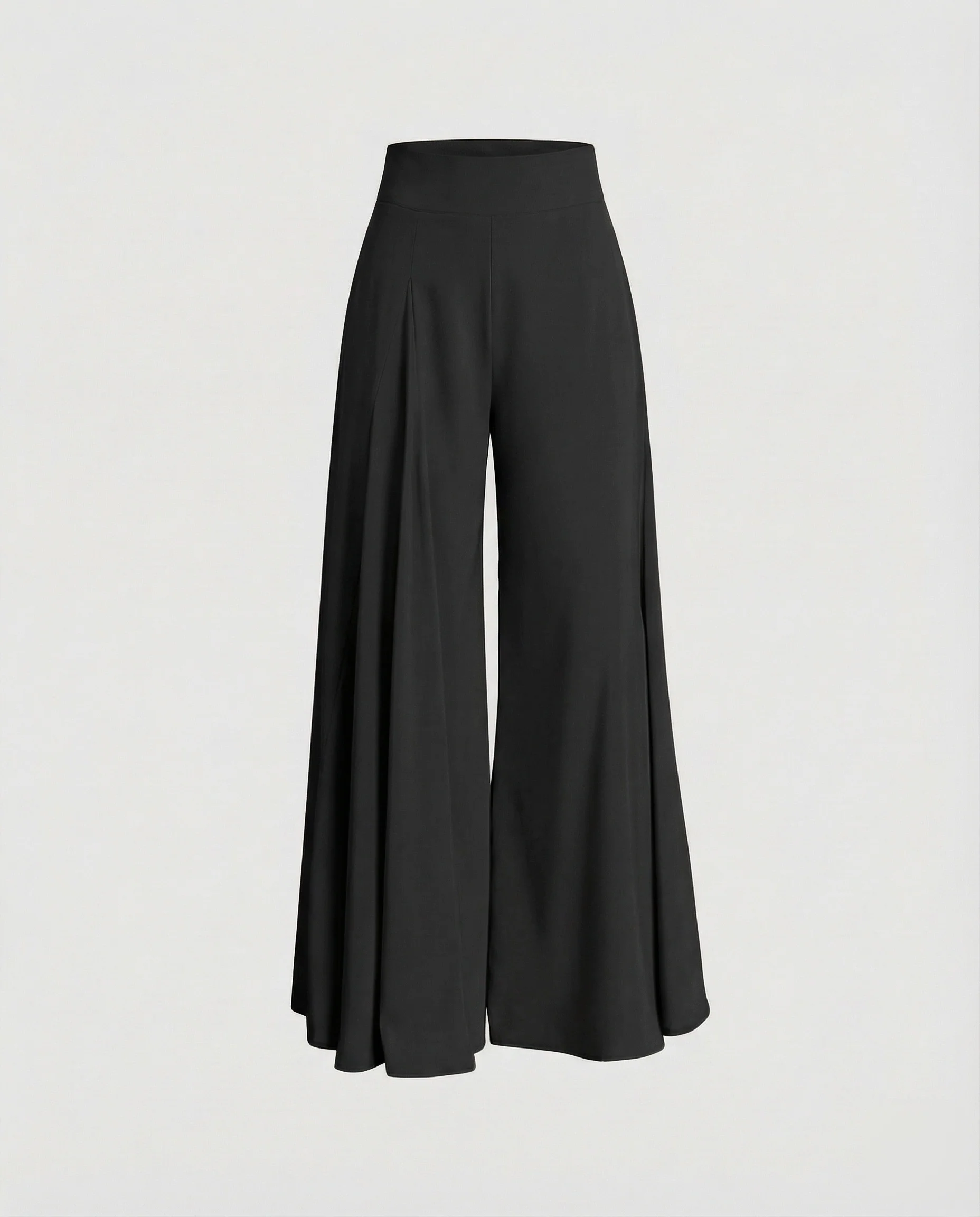 Damen Palazzo Hose Extraweit High Waist - Image 10