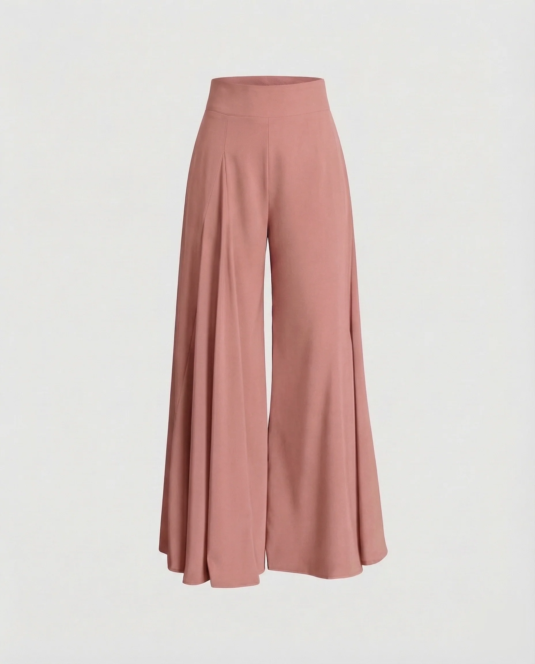 Damen Palazzo Hose Extraweit High Waist - Image 8