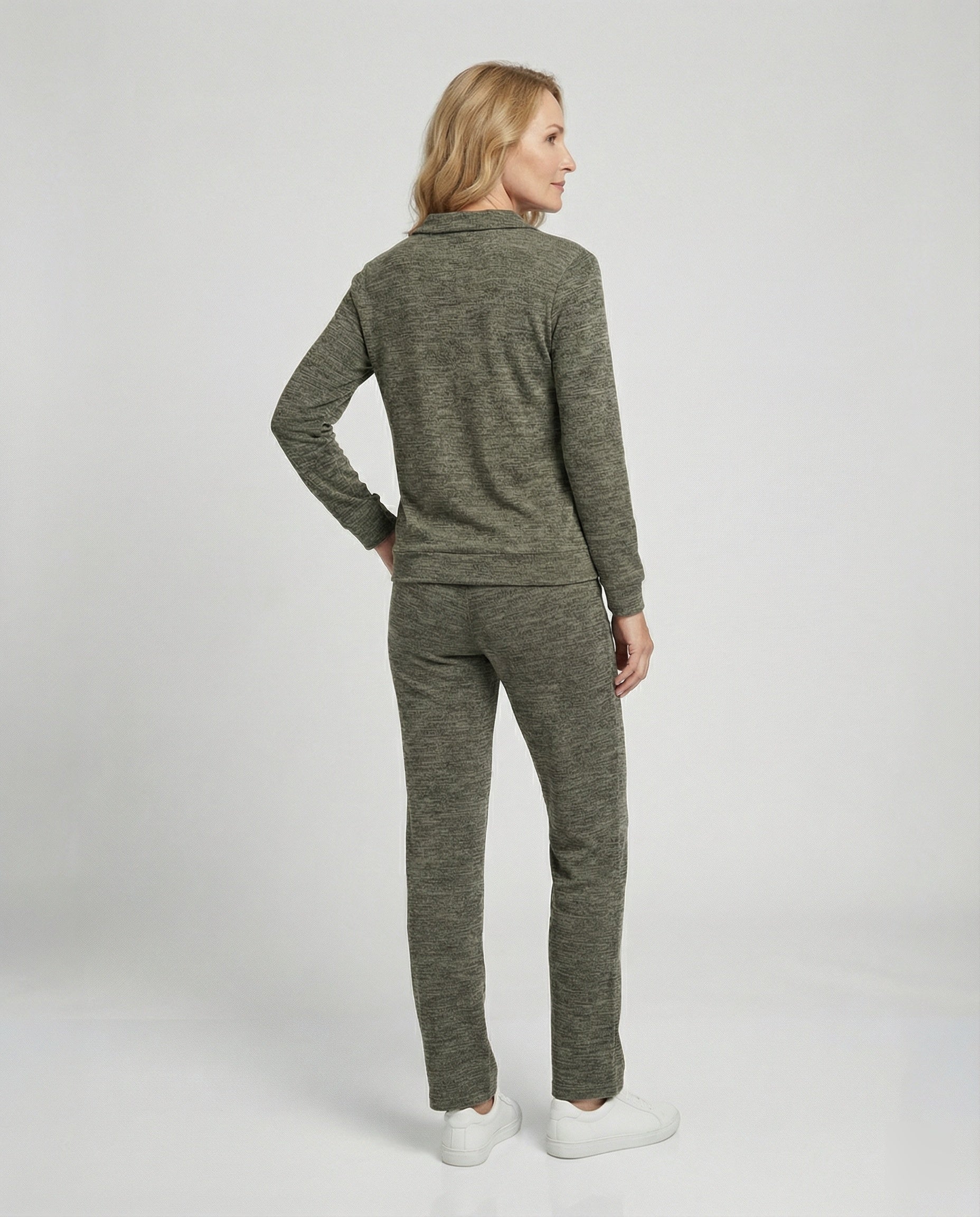 Damen Jogginganzug Freizeit Hausanzug - Image 2