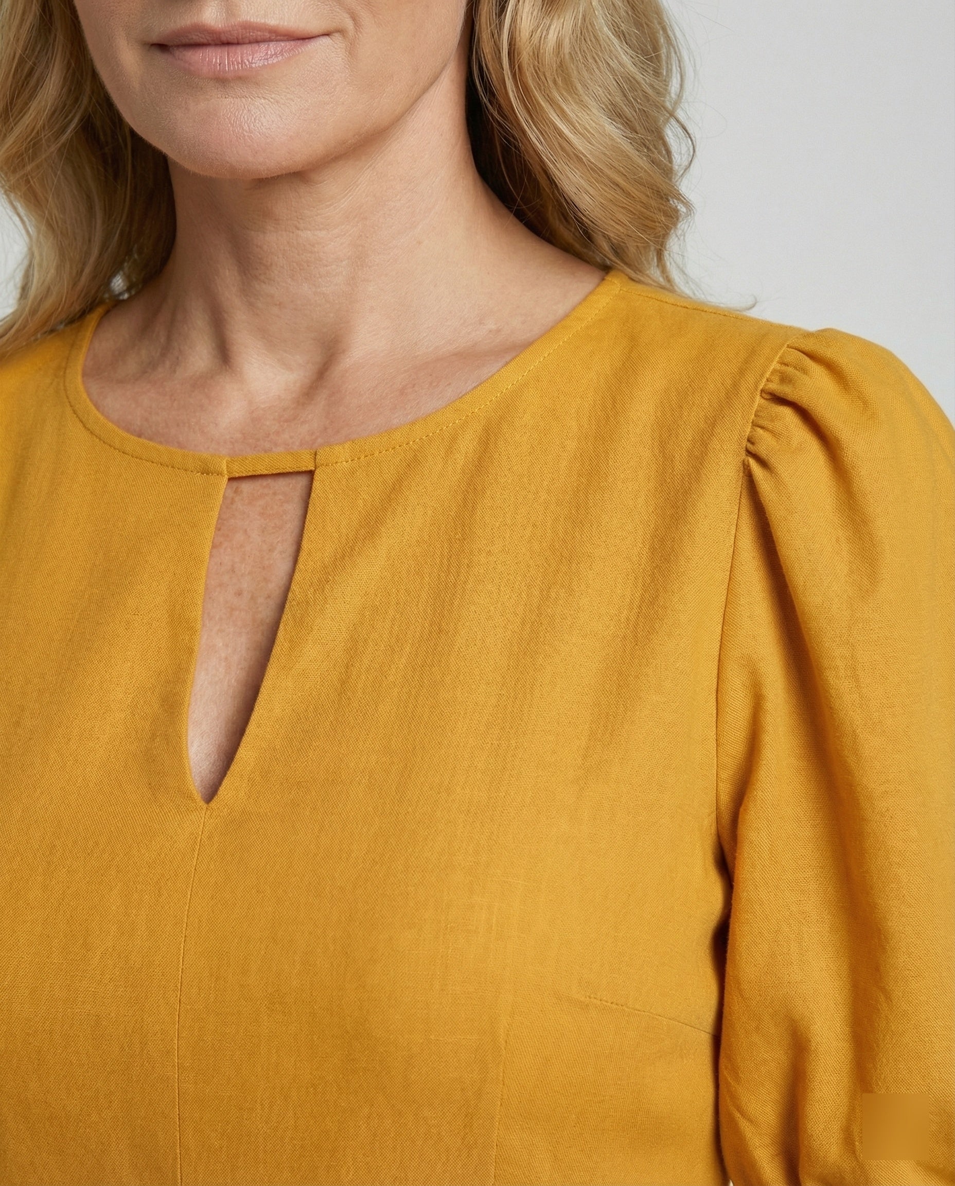 Damen Midikleid mit Ballonärmeln - Image 10