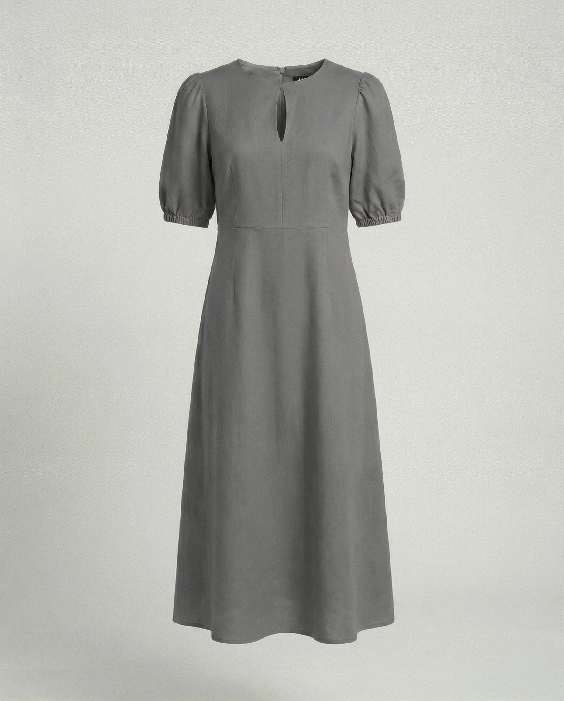 Damen Midikleid mit Ballonärmeln - Image 5