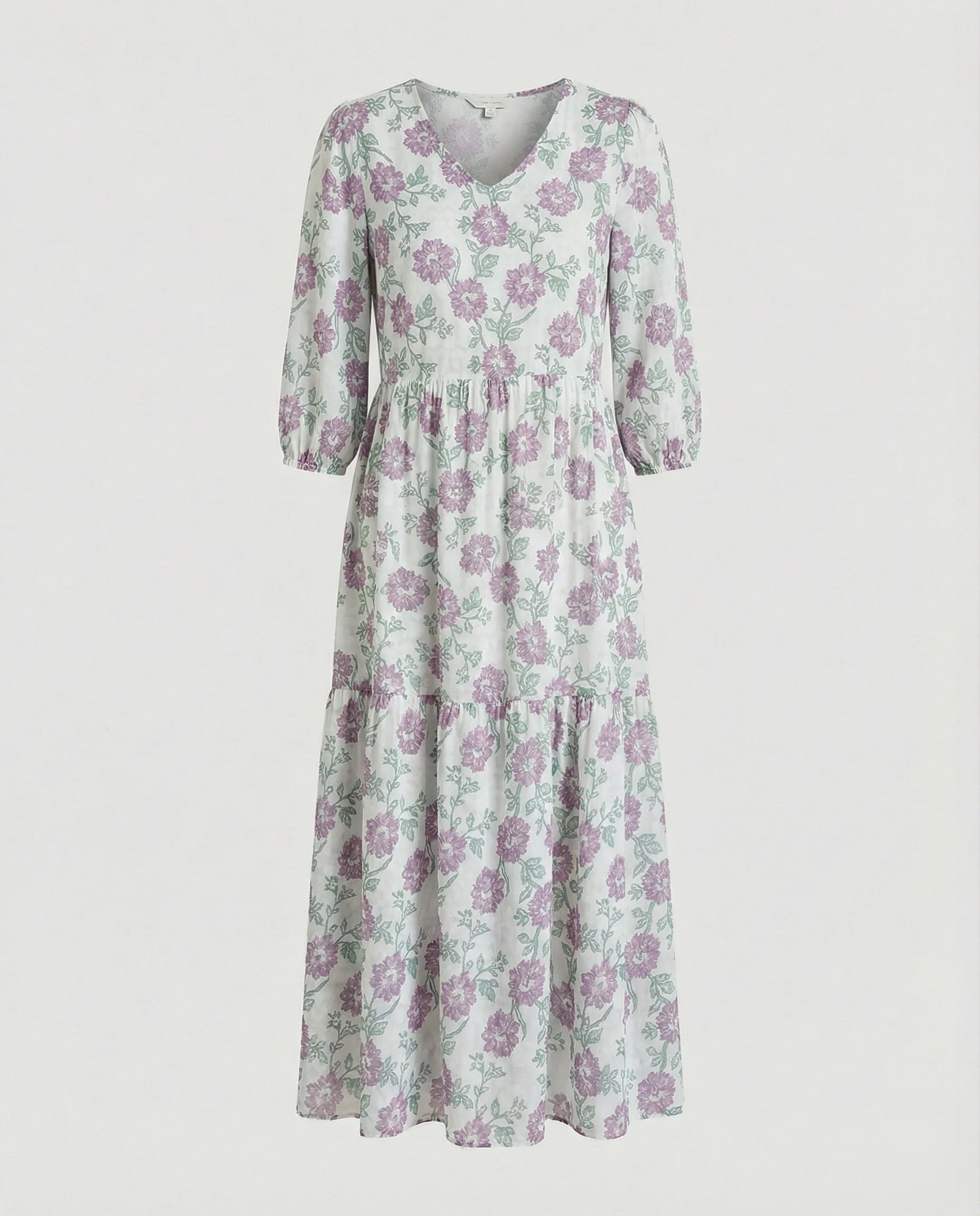 Damen Midikleid Sommer Stufenrock - Image 12