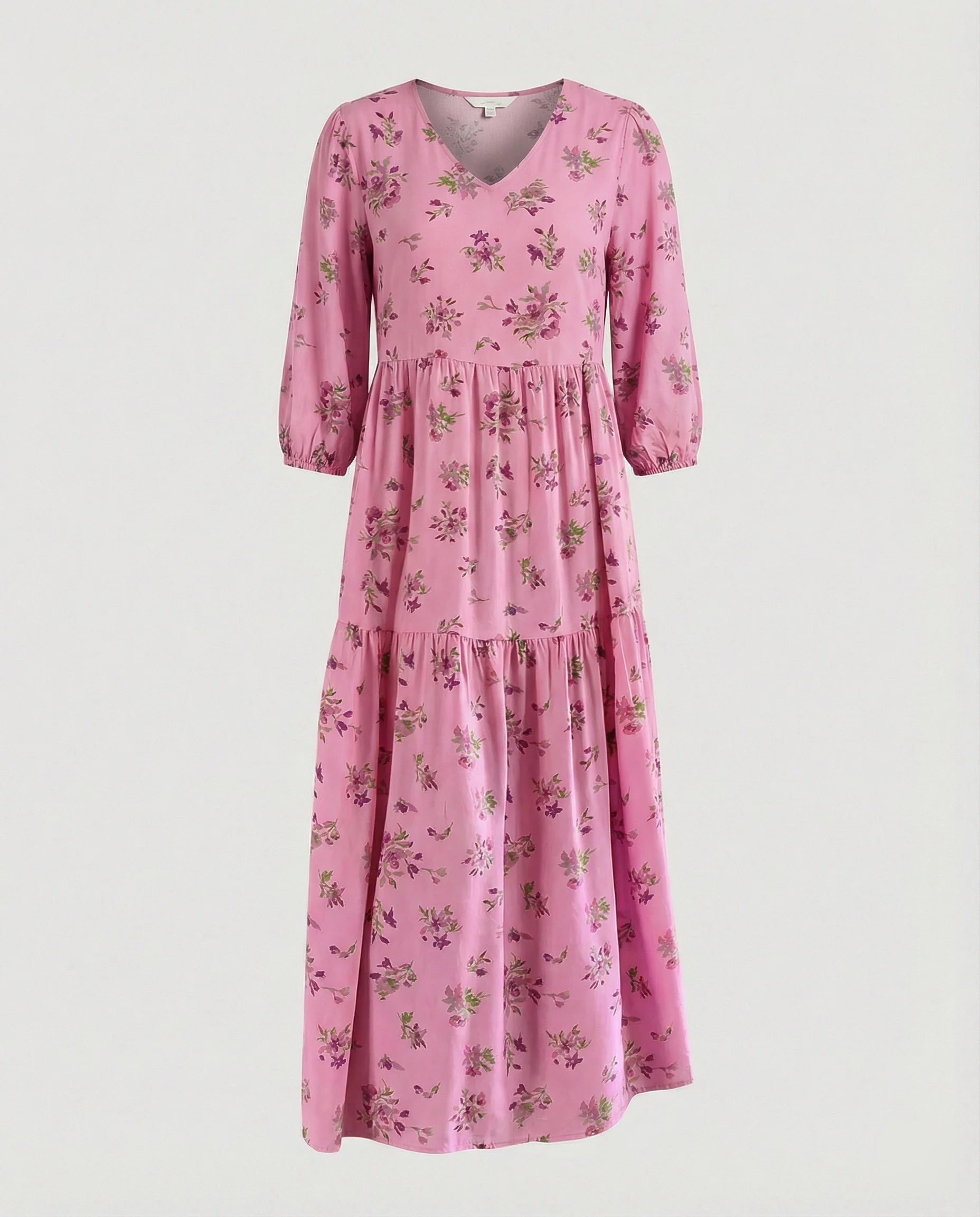 Damen Midikleid Sommer Stufenrock - Image 15