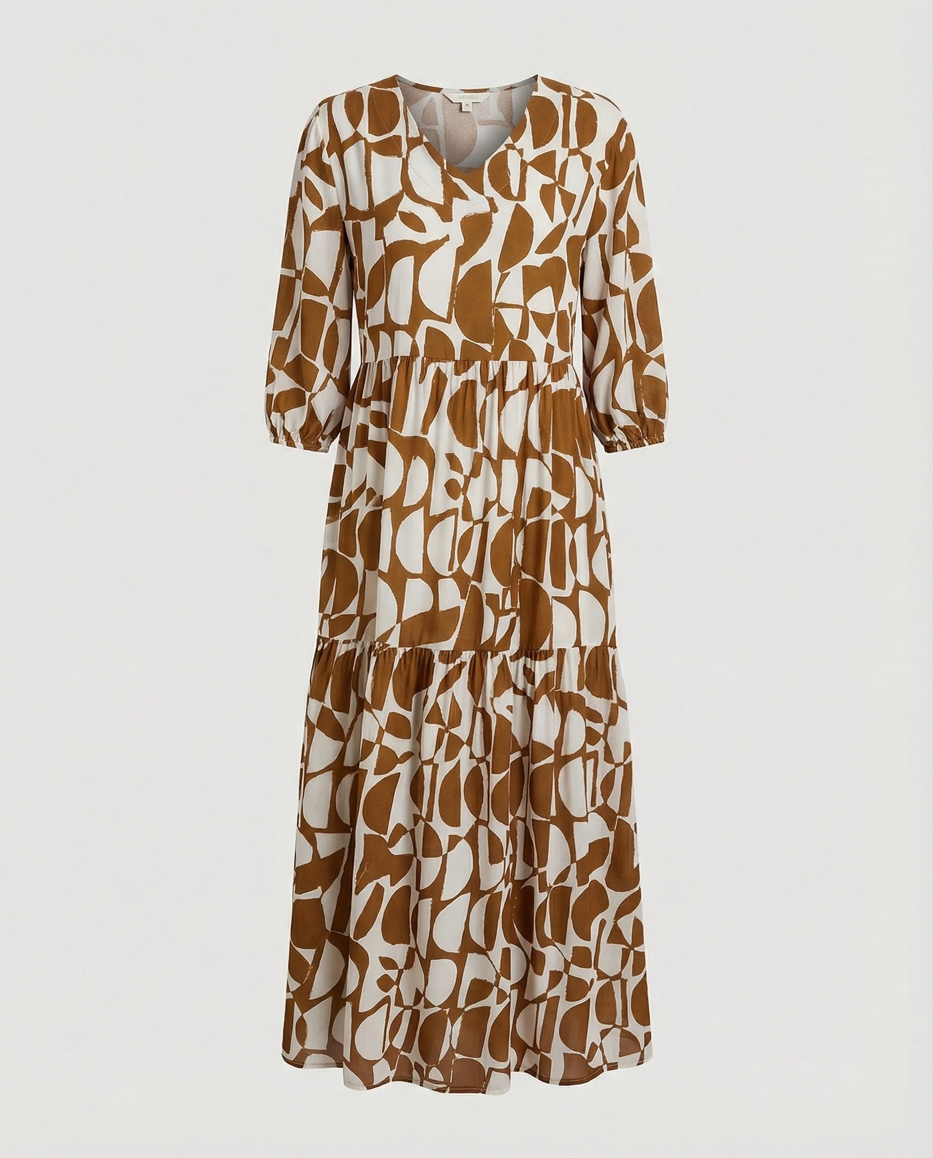 Damen Midikleid Sommer Stufenrock - Image 7