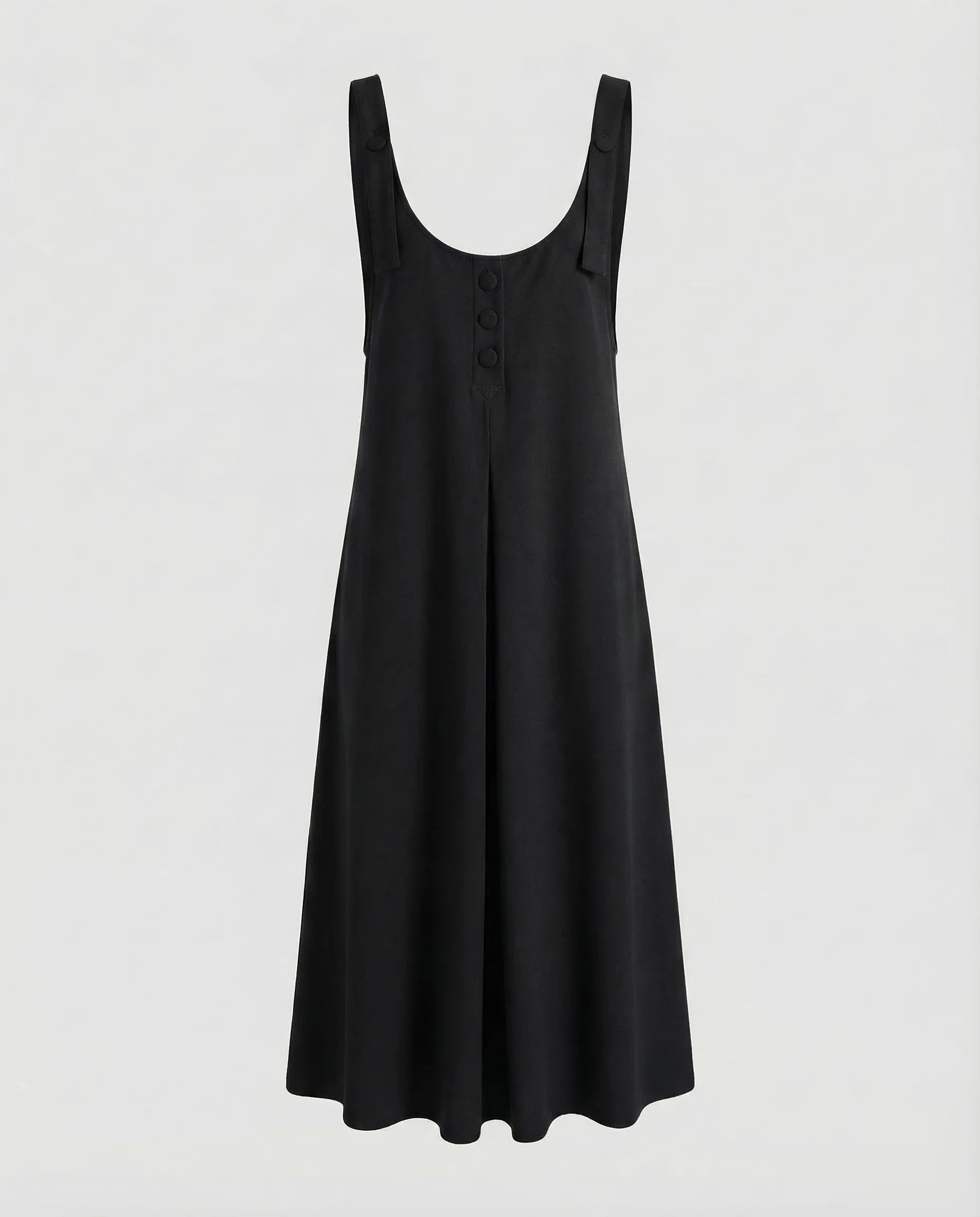 Damen Latzkleid Midi A Linie - Image 5