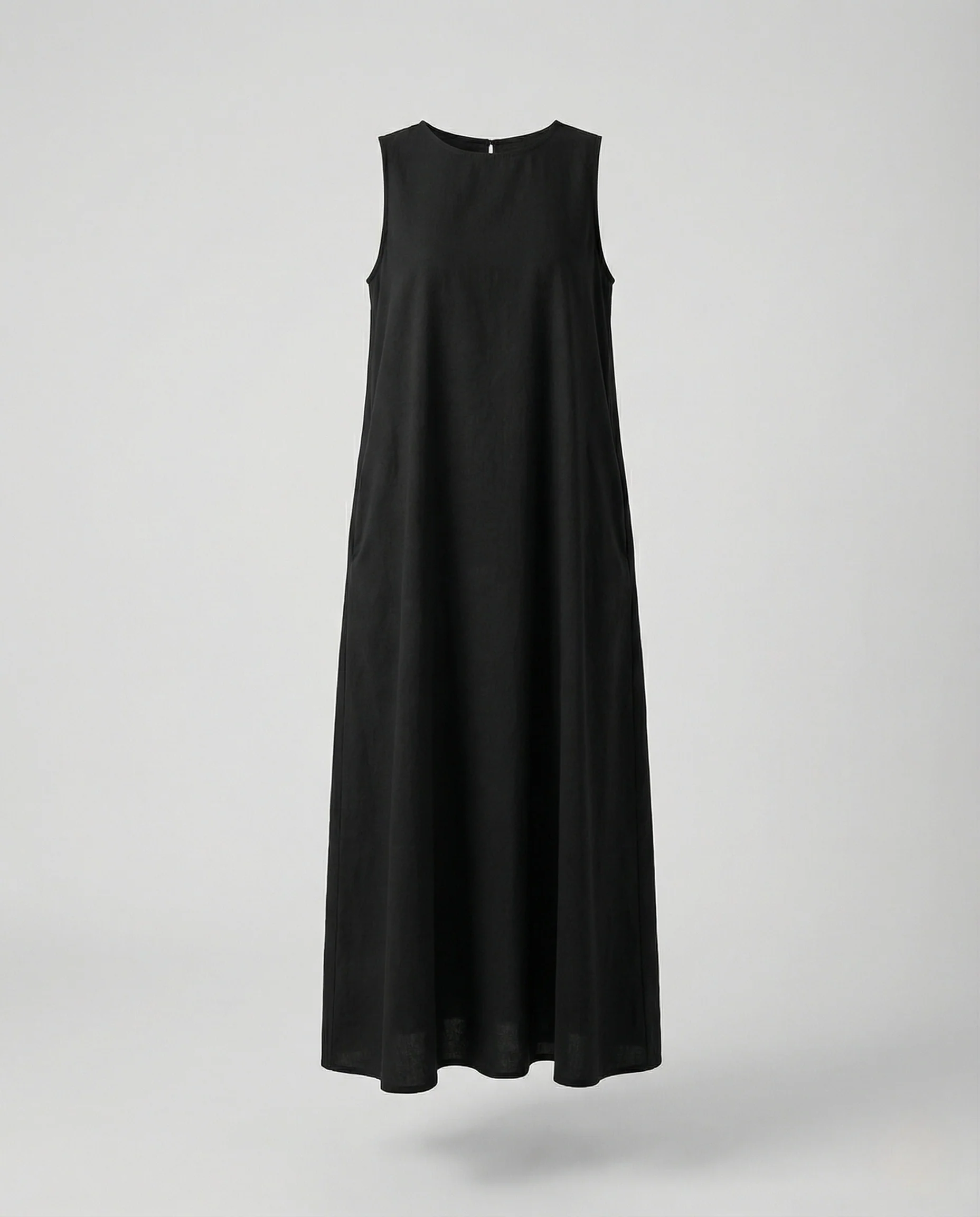 Damen Minimalistisches Kaftankleid in A-Linie - Image 5