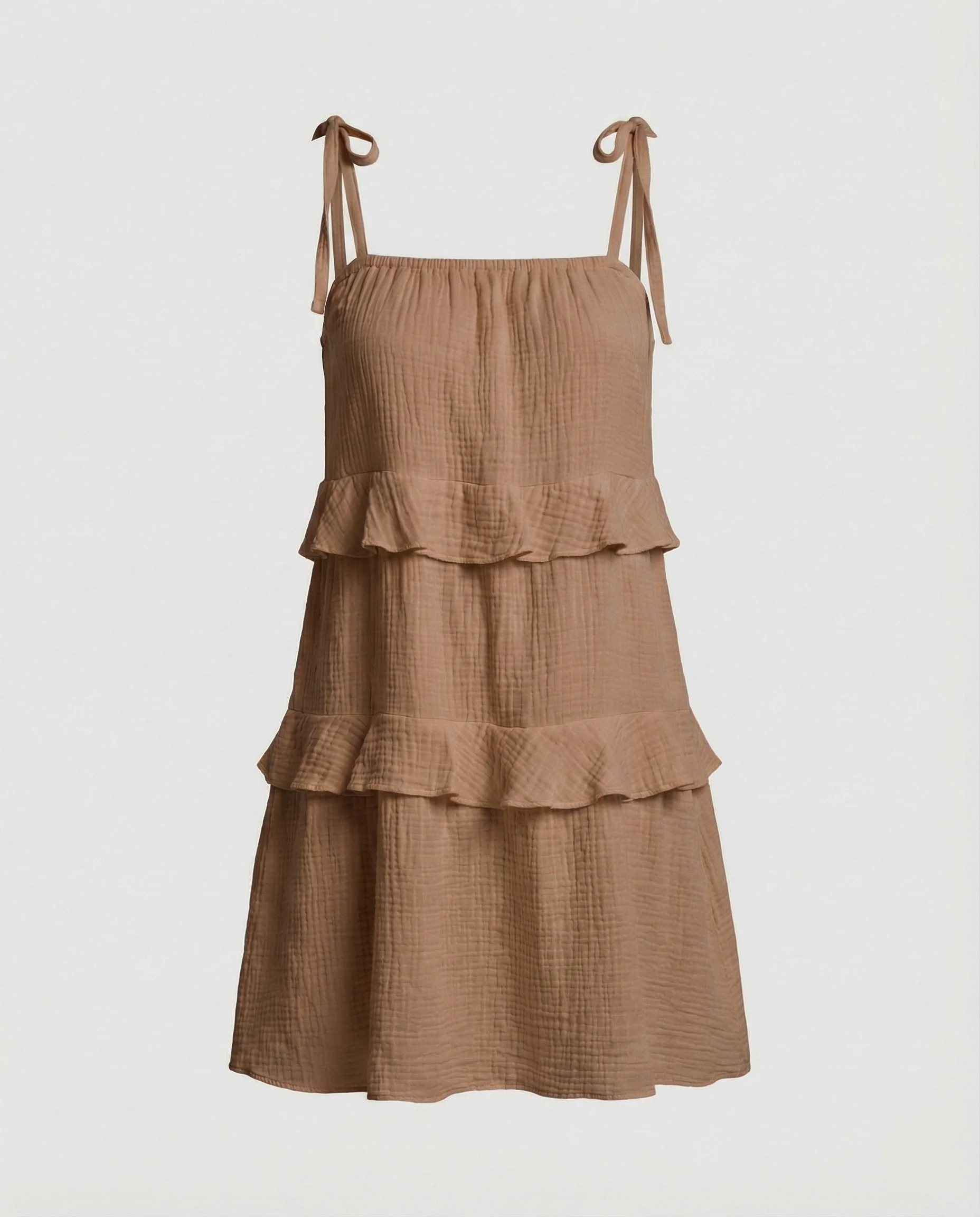 Damen Musselin Sommerkleid kurz - Image 7