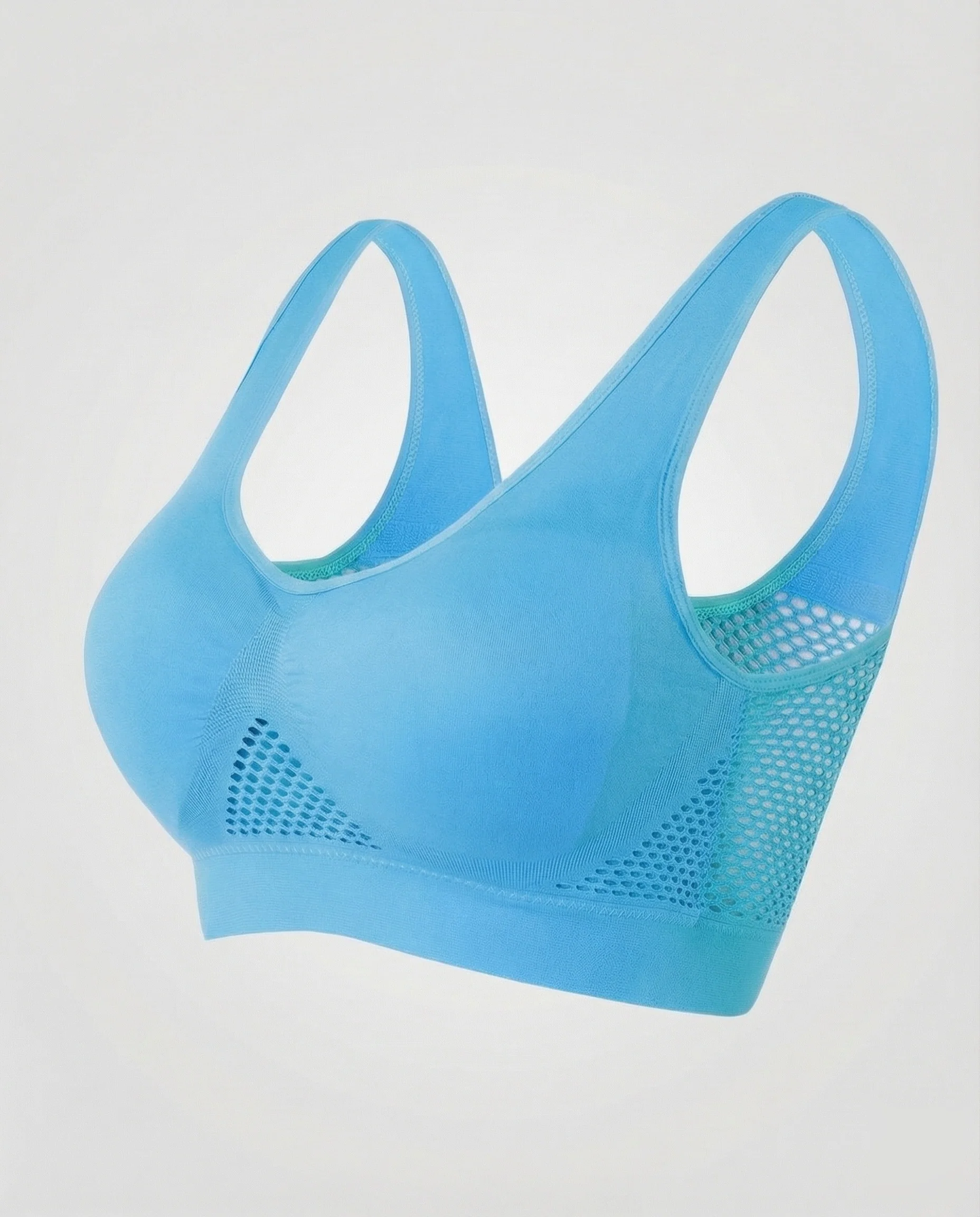 Damen Komfort BH Nahtlos Mesh - Image 7