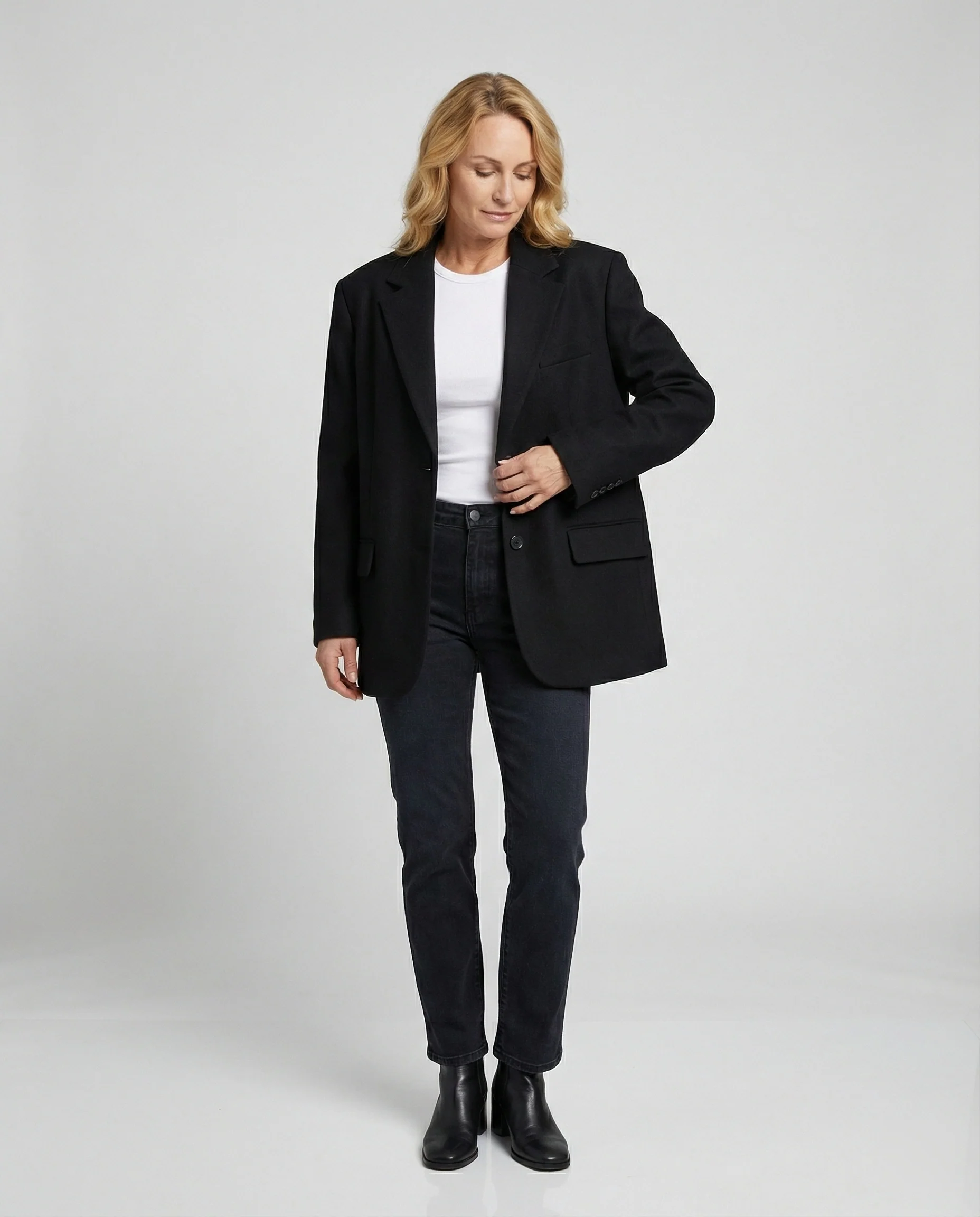 Oversize Blazer Boyfriend Damen - Image 4
