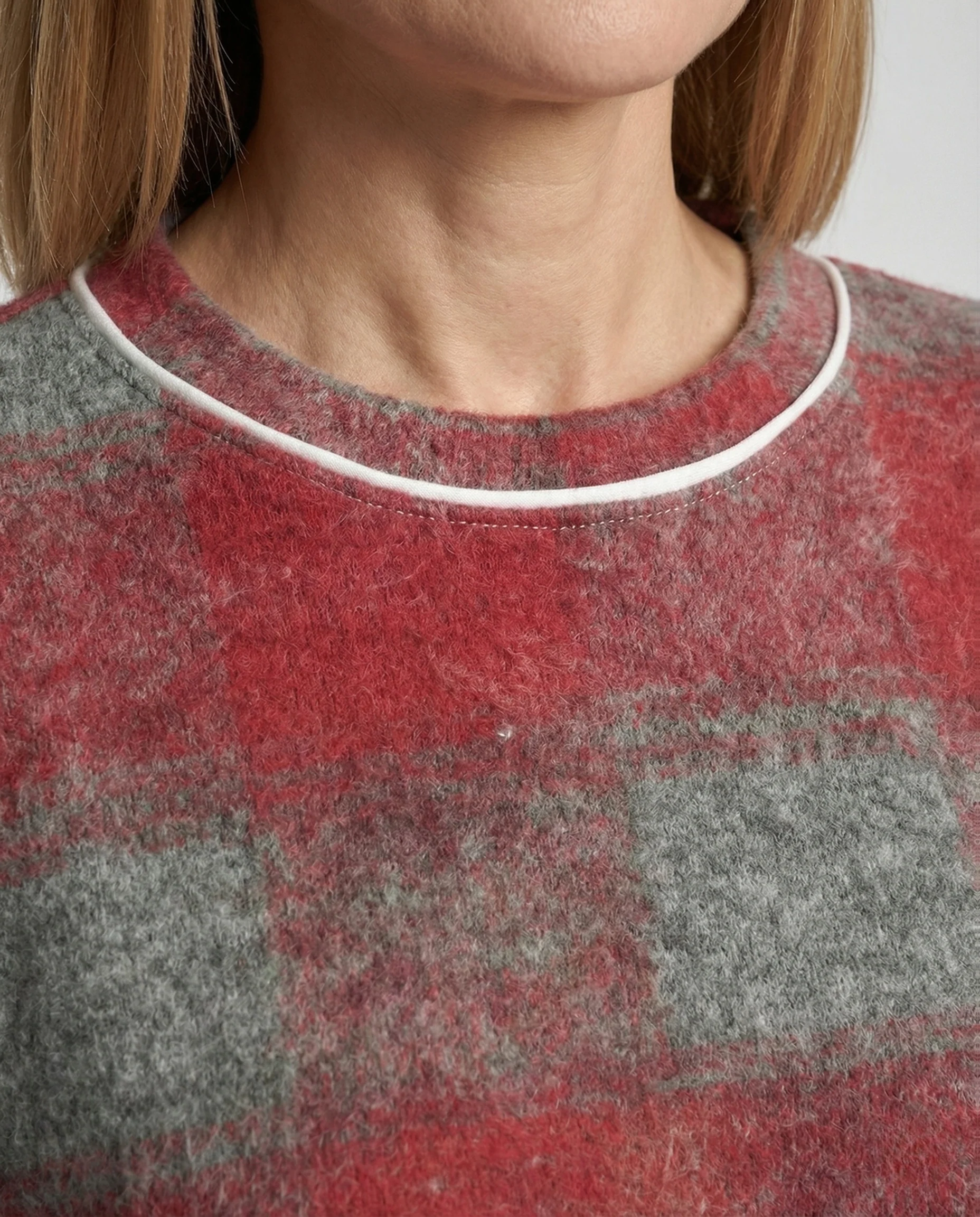 Damen Sweatshirt- und Cargohosen-Set mit Kontrastdetails - Image 3